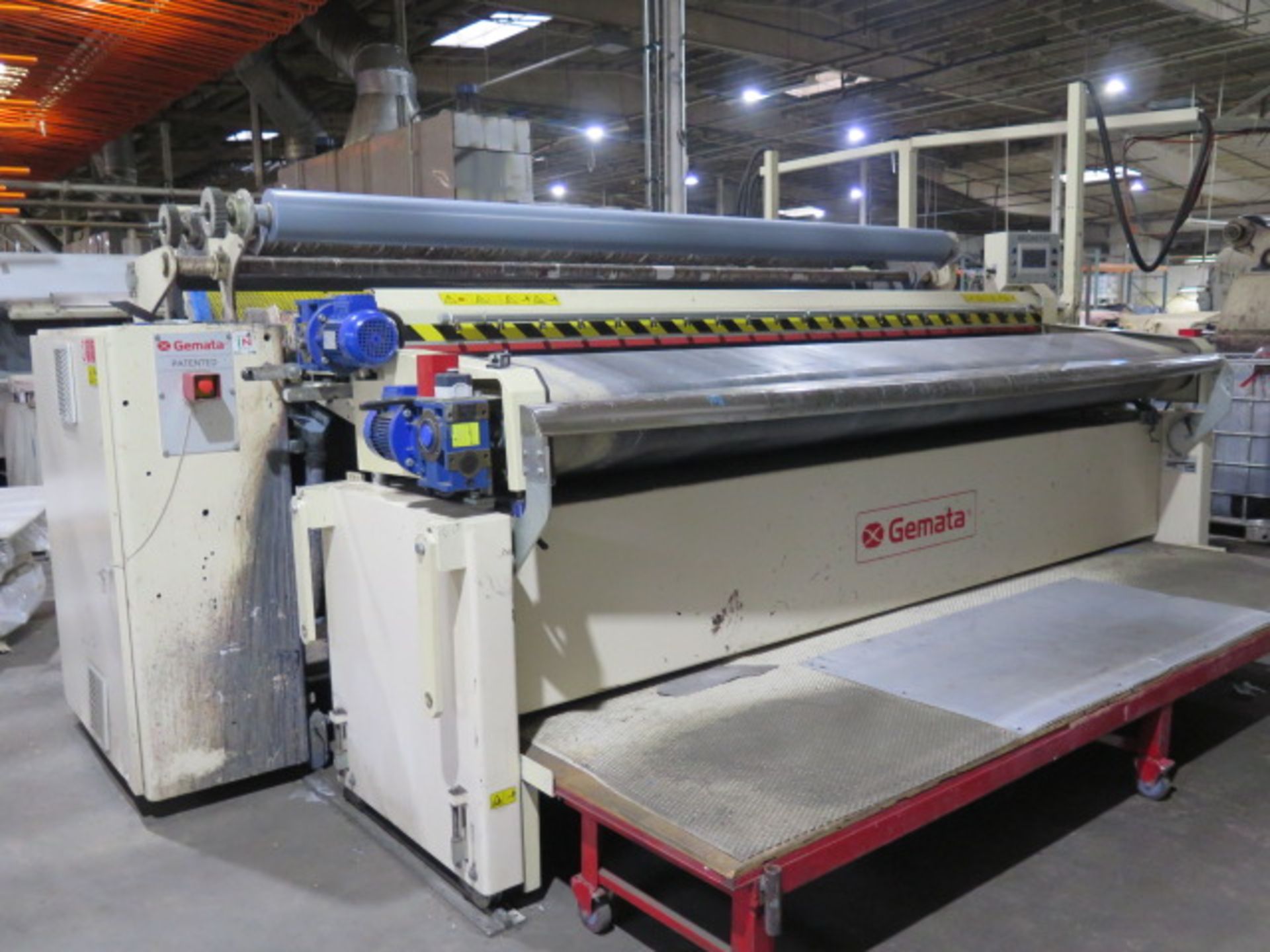 2015 Gemata Rifinizlone A Rullo “Megastar” 3400/3/15 Roller Pigment Coating Machine SOLD AS IS - Image 3 of 17