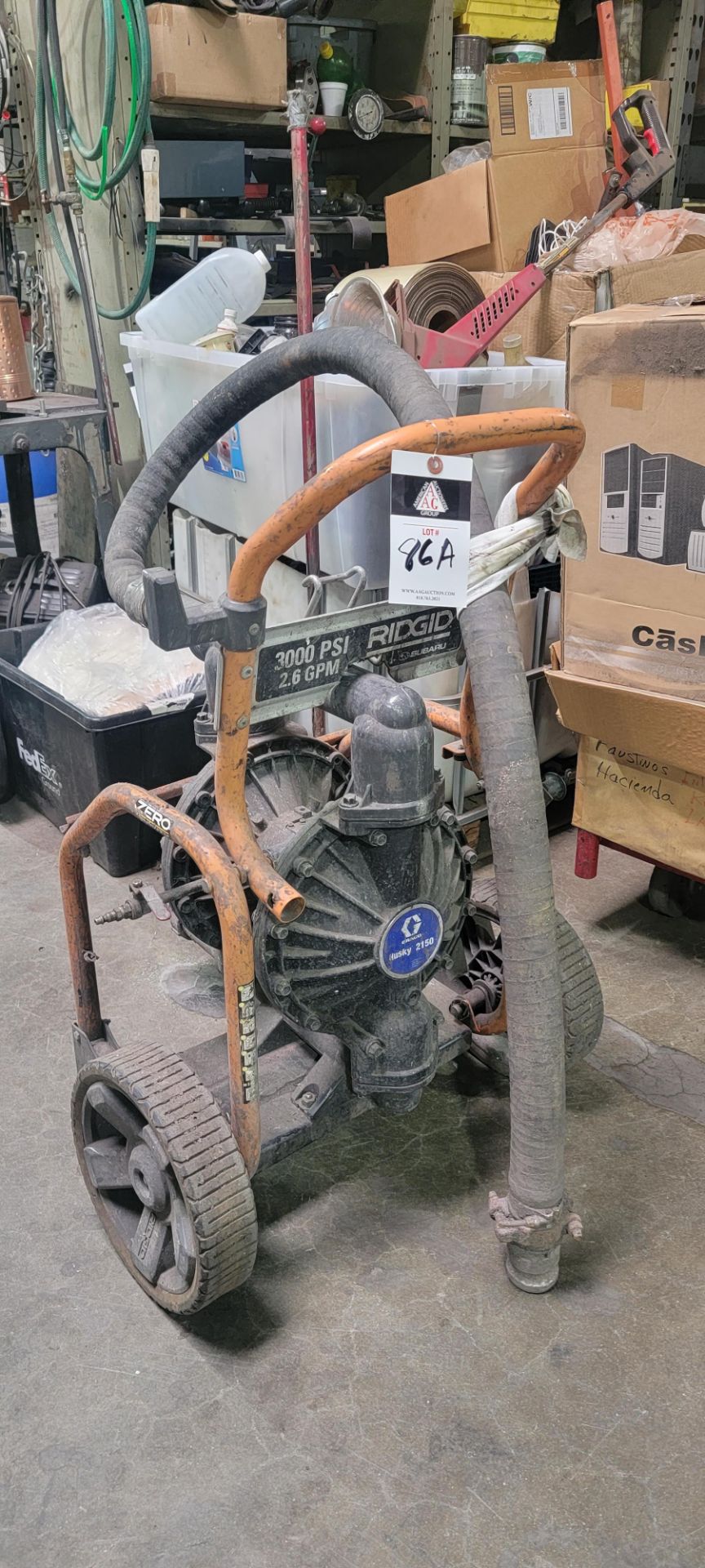 Craco Husky 2150 Pump with Cart (SOLD AS-IS - NO WARRANTY)