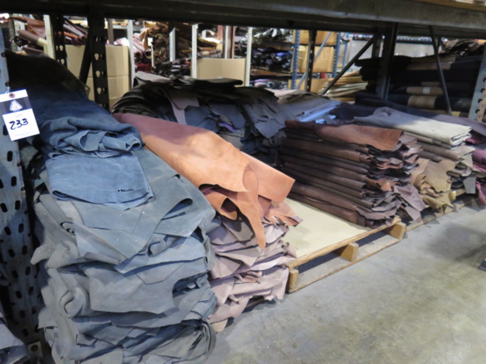 Leather Splits Mixed, 5000 Sq/Ft, 200 Sides (SOLD AS-IS - NO WARRANTY)