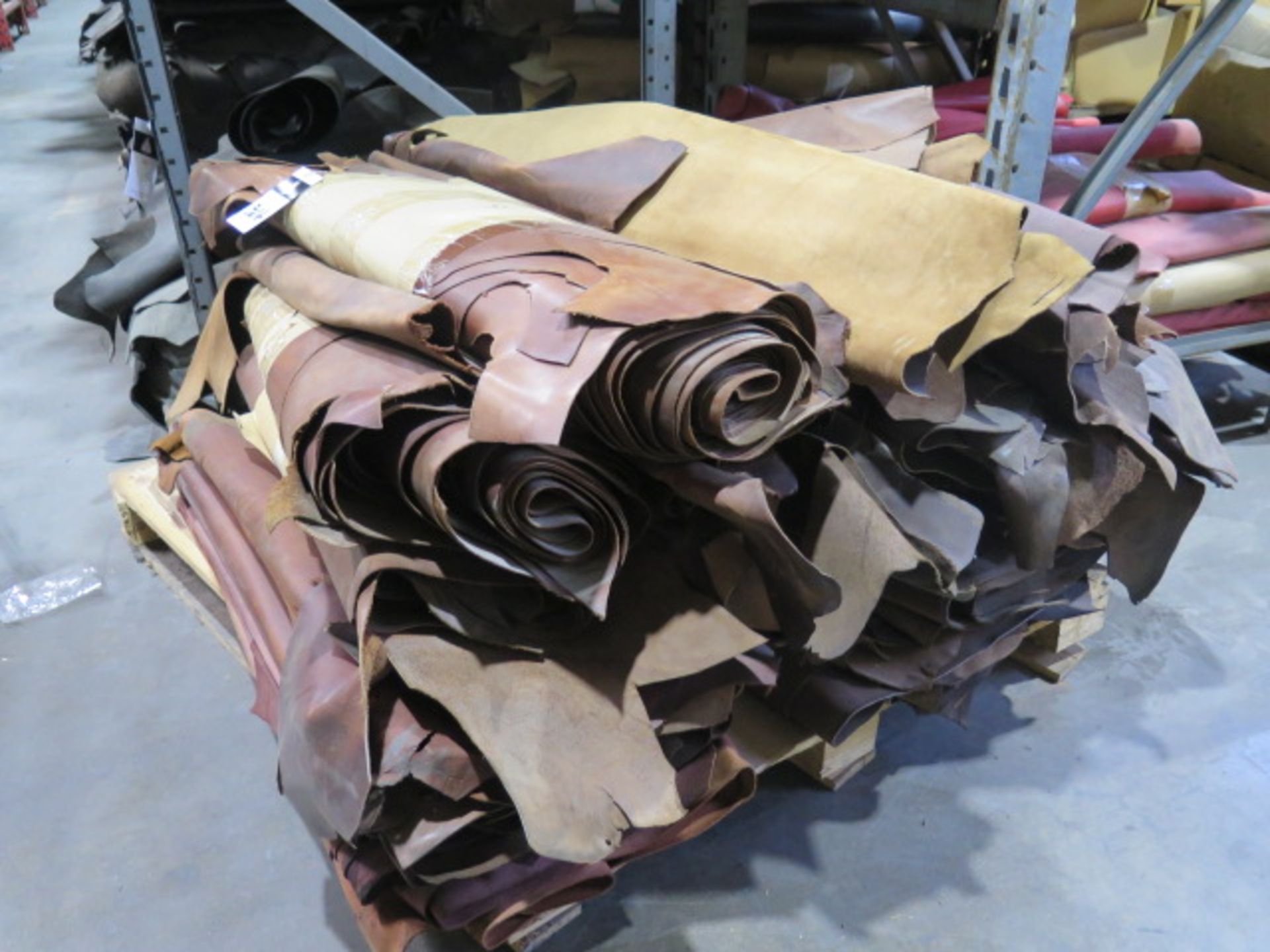 Leather Mixed 2.5mm, Brown, Sides, 3800 Sq/Ft (SOLD AS-IS - NO WARRANTY) - Image 2 of 6