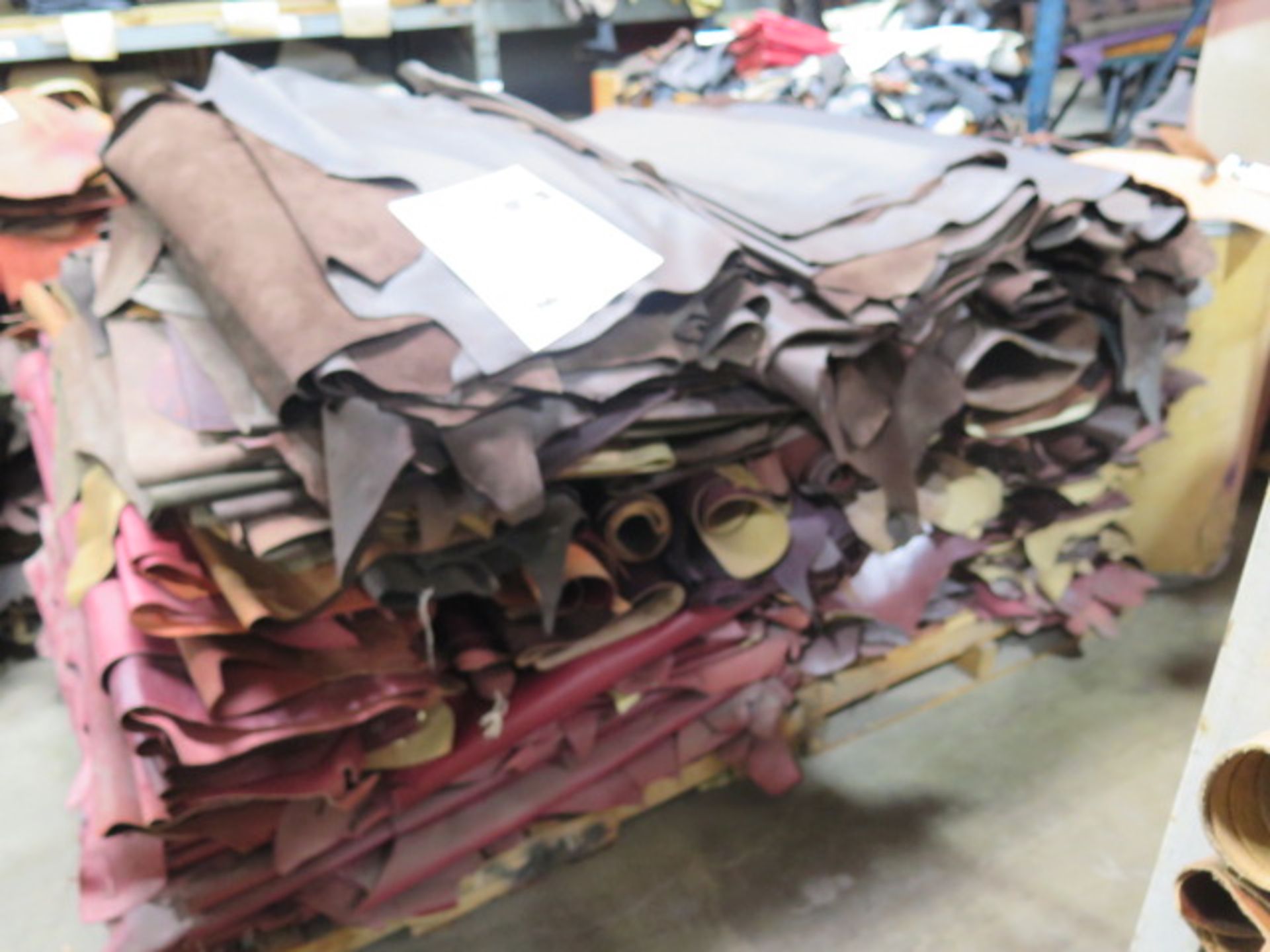 Leather Mixed 16,000 Sq/Ft, 650 Sides (SOLD AS-IS - NO WARRANTY)