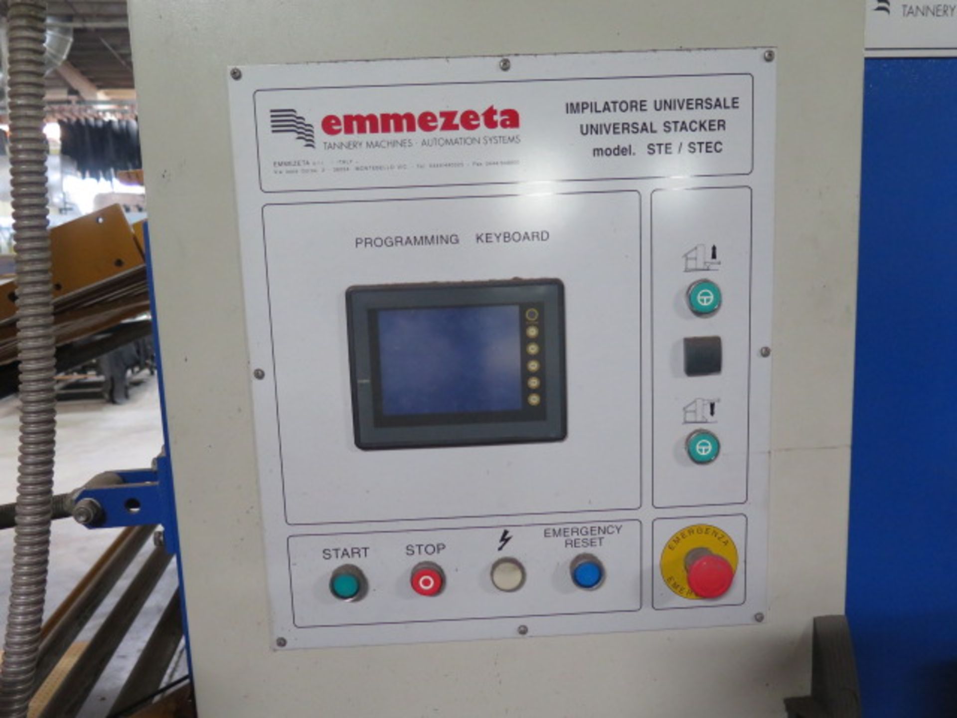 2003 Emmezeta Tannery mdl. STEN 3217L 3-Meter Universal Stacker s/n 1584 w/ PLC Controls, SOLD AS IS - Image 11 of 13