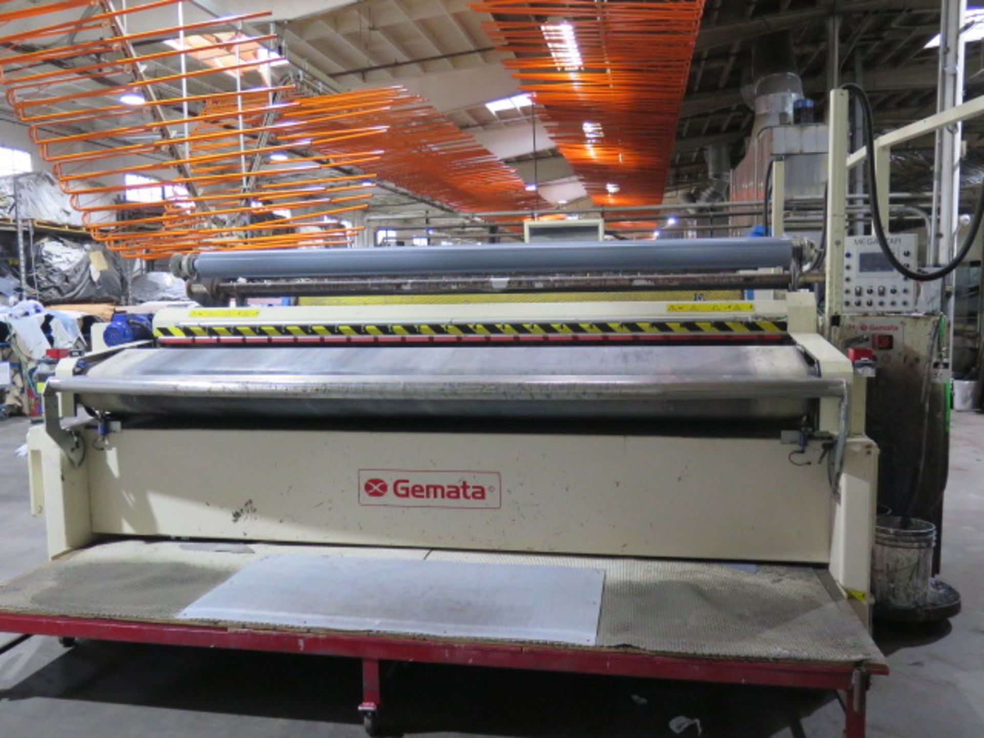 2015 Gemata Rifinizlone A Rullo “Megastar” 3400/3/15 Roller Pigment Coating Machine SOLD AS IS