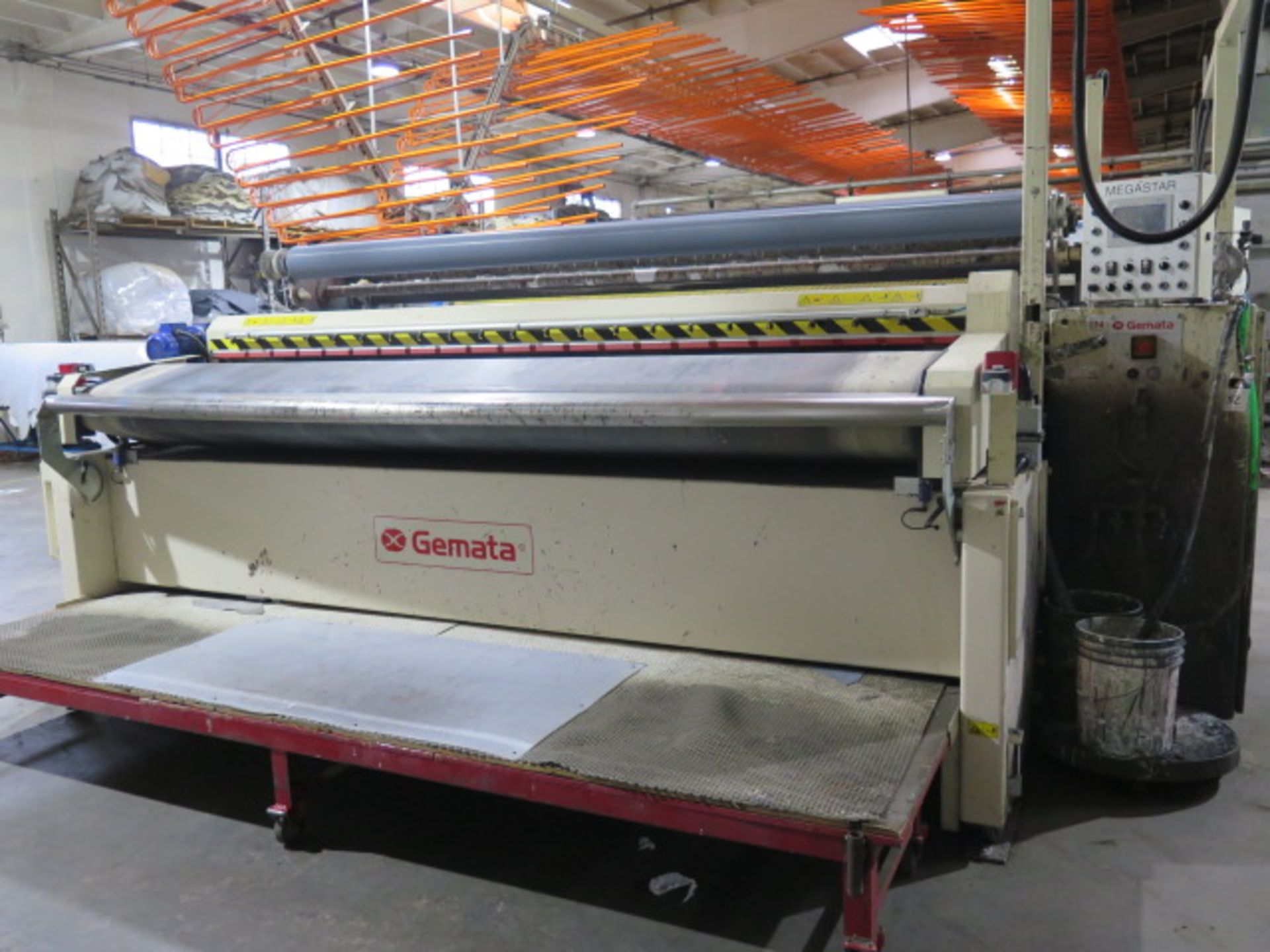 2015 Gemata Rifinizlone A Rullo “Megastar” 3400/3/15 Roller Pigment Coating Machine SOLD AS IS - Image 2 of 17