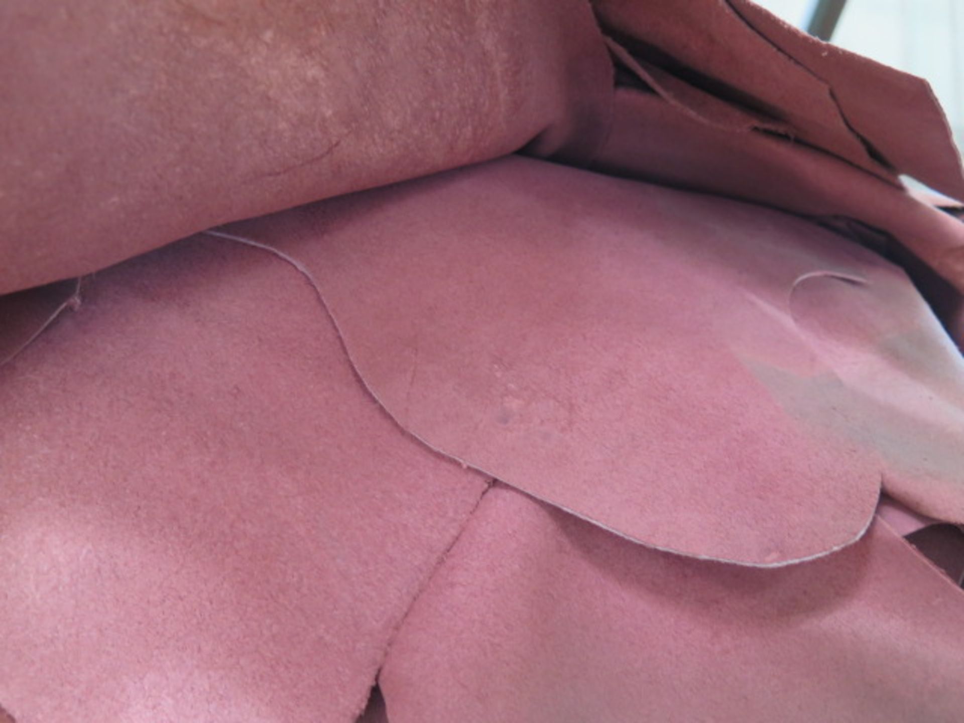 Leather Splits, Red, Brown, Beige, 5000 Sq/Ft, Hides (SOLD AS-IS - NO WARRANTY) - Image 4 of 7