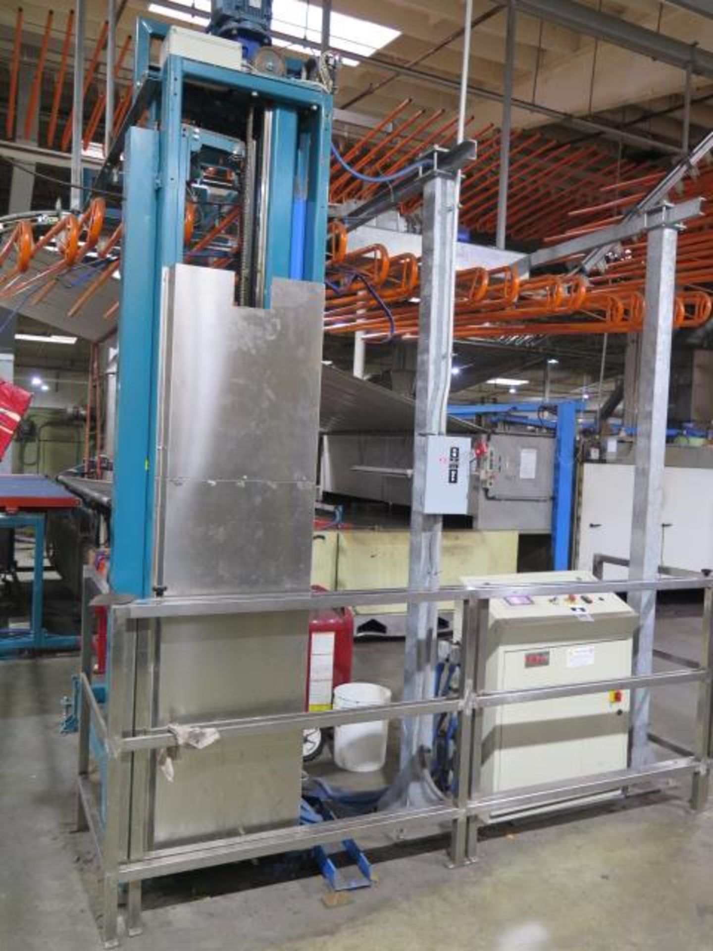 Termoelettromeccanica T.S.C. Stacker Conveyor System w/ PLC Controls,400’ Overhead Convey,SOLD AS IS - Image 2 of 21