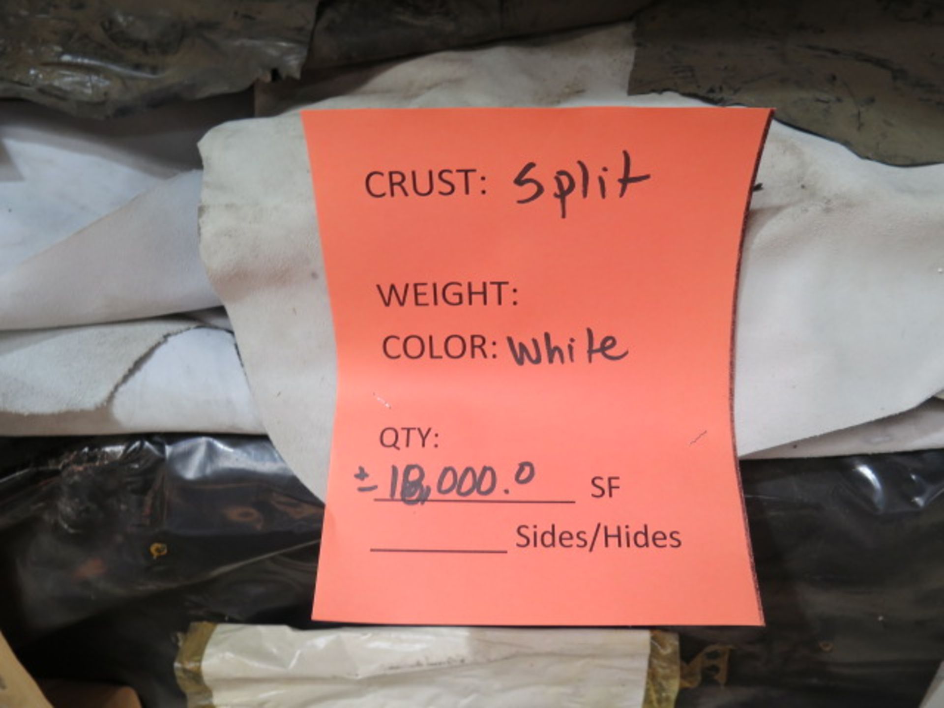 Leather Splits, White, 17,000 Sq/Ft (SOLD AS-IS - NO WARRANTY) - Image 7 of 7