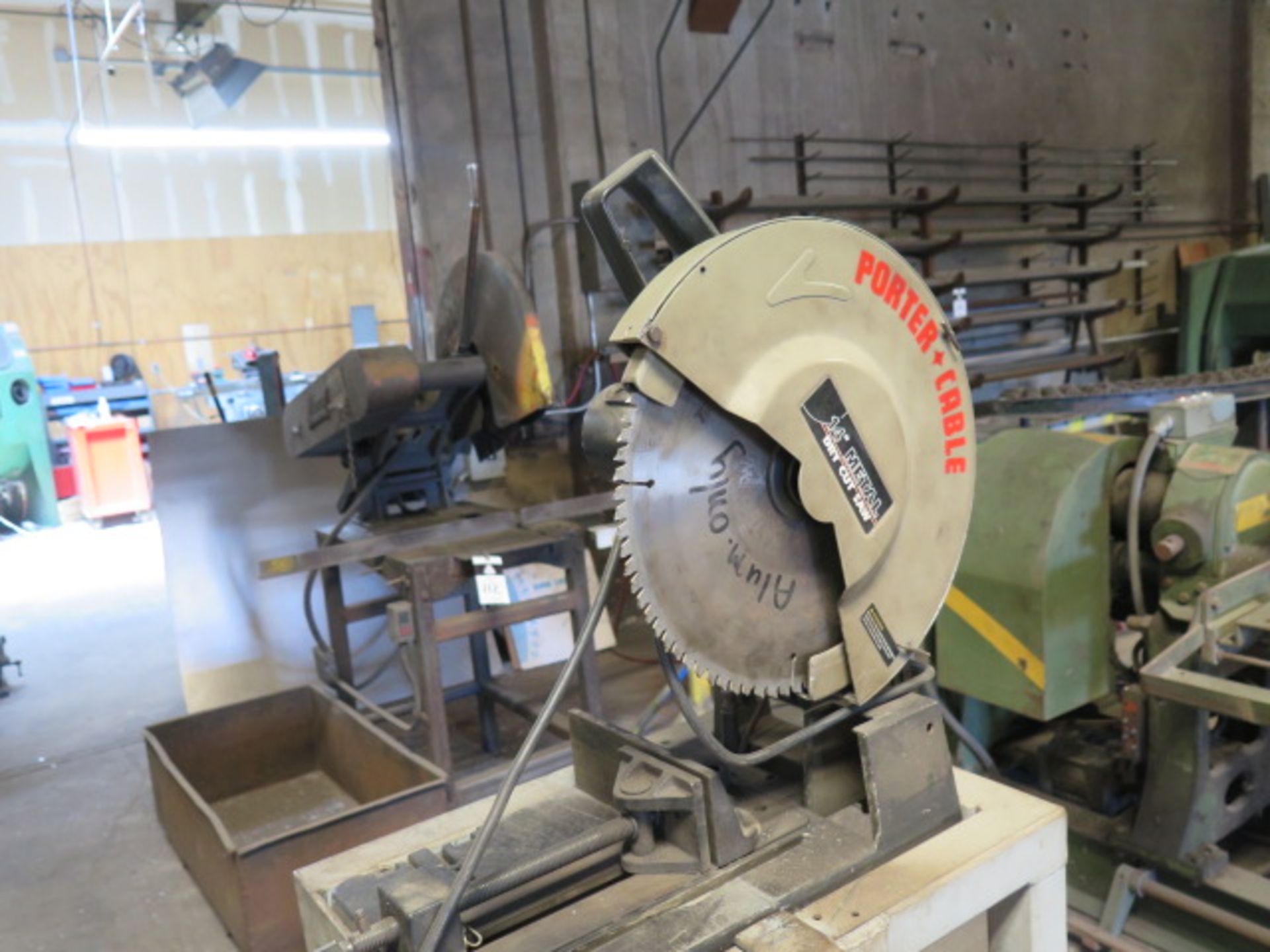 Porter Cable 14" Cutoff Saw w/ Stand (SOLD AS-IS - NO WARRANTY) - Image 3 of 6
