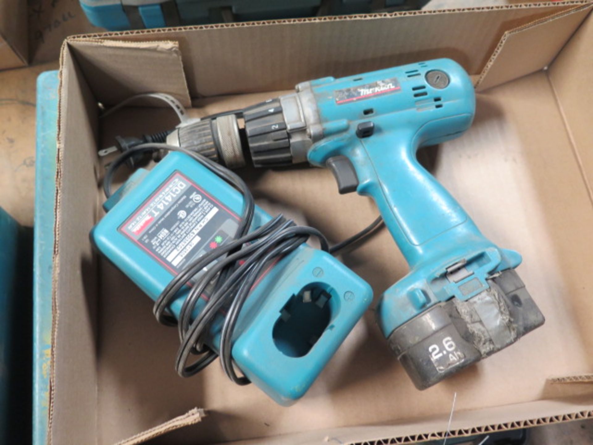 Makita 14 Volt Cordless Drills w/ Batteries and Chargers (SOLD AS-IS - NO WARRANTY) - Image 2 of 4