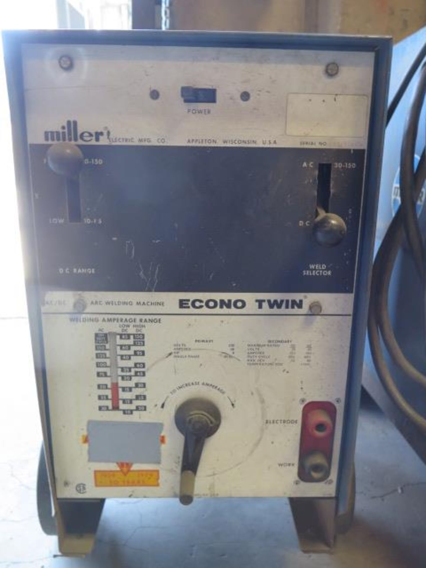 Miller Econo Twin Arc Welding Power Source (SOLD AS-IS - NO WARRANTY) - Image 3 of 4