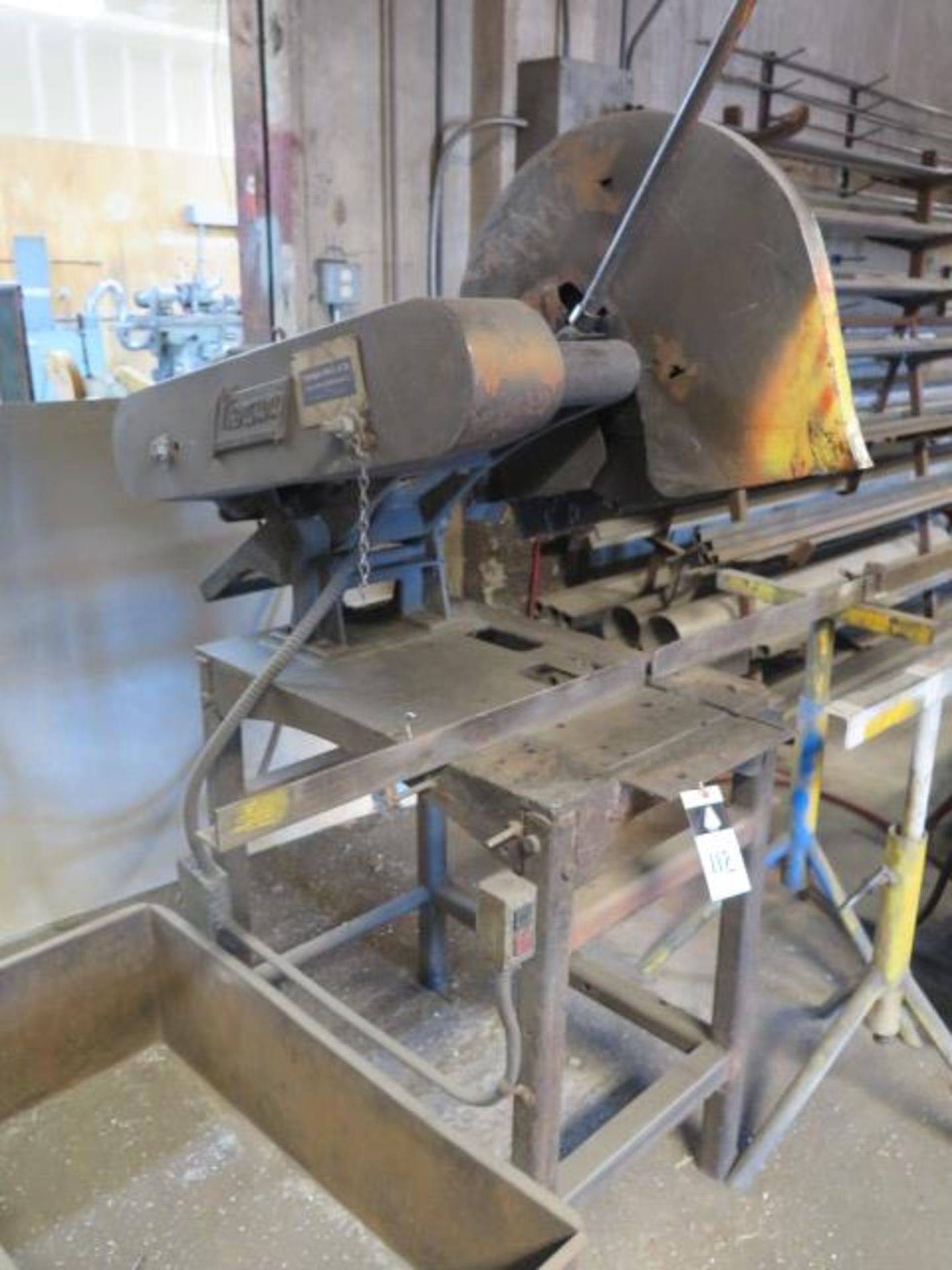 Mercury 7.5Hp Abrasive Cutoff Saw (SOLD AS-IS - NO WARRANTY)