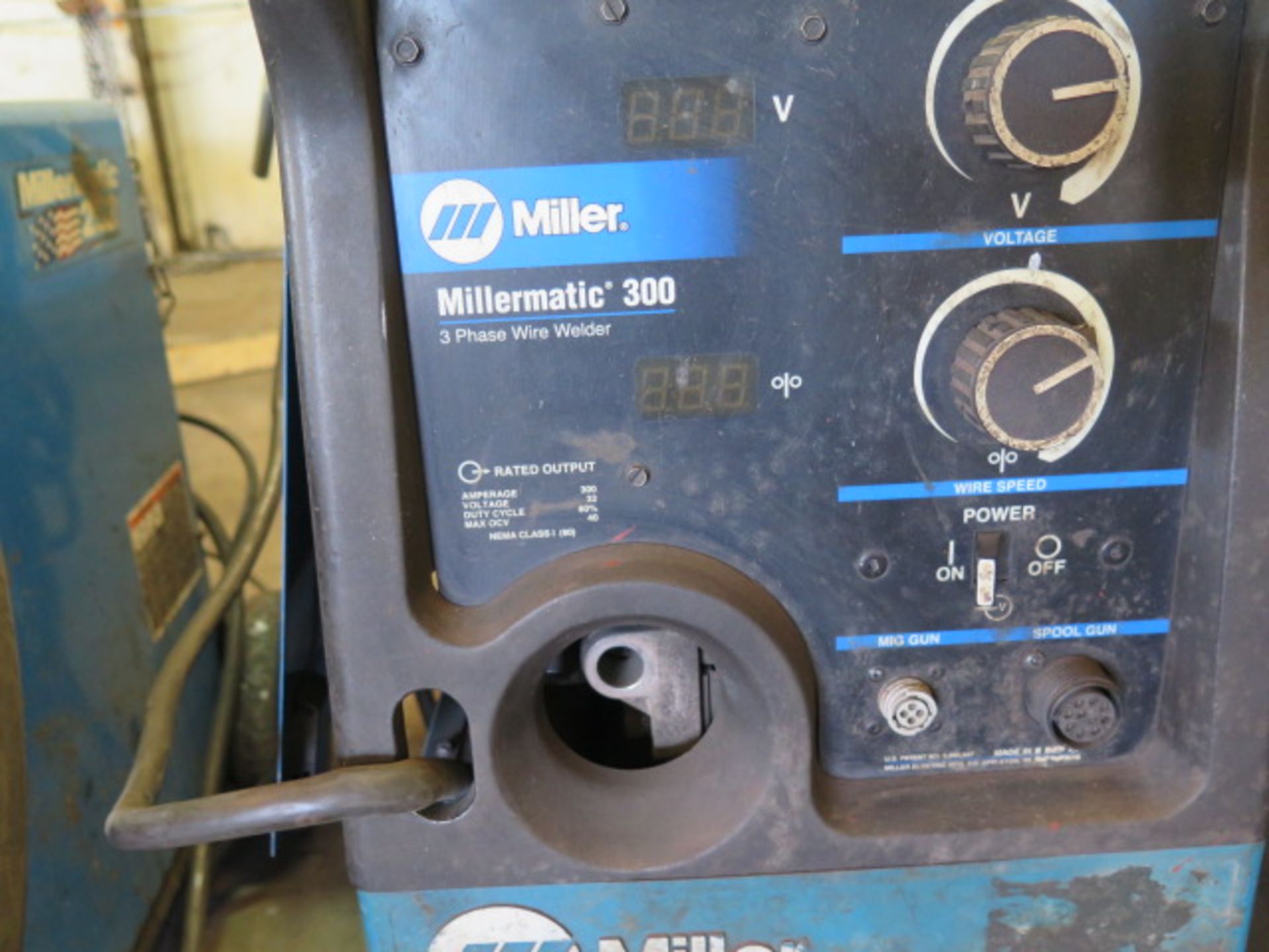 Miller Millermatic 300 Arc Welding Power Source / Wire Feeder (SOLD AS-IS - NO WARRANTY) - Image 5 of 6