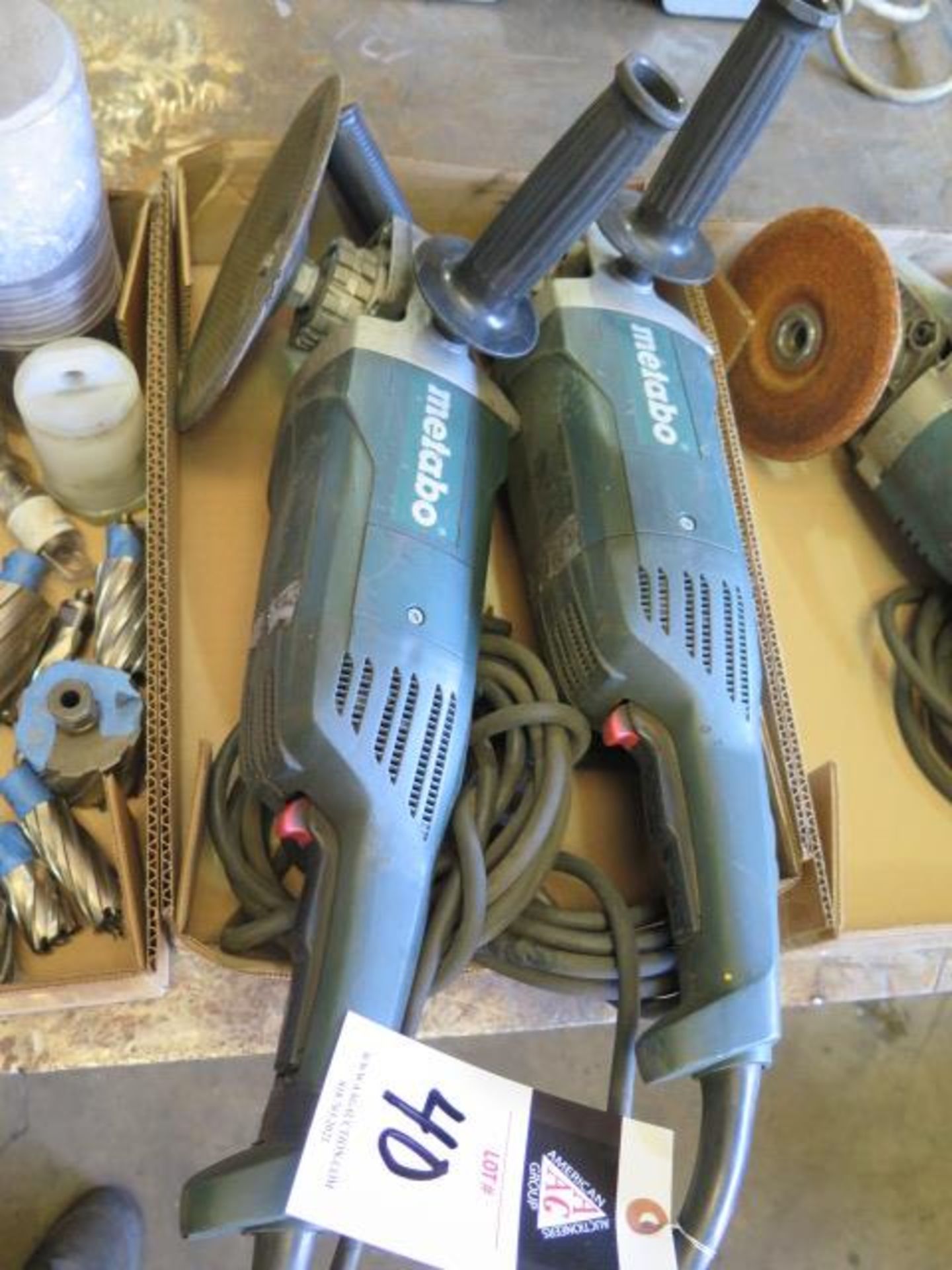 Metabo Angle Grinders (2) (SOLD AS-IS - NO WARRANTY)