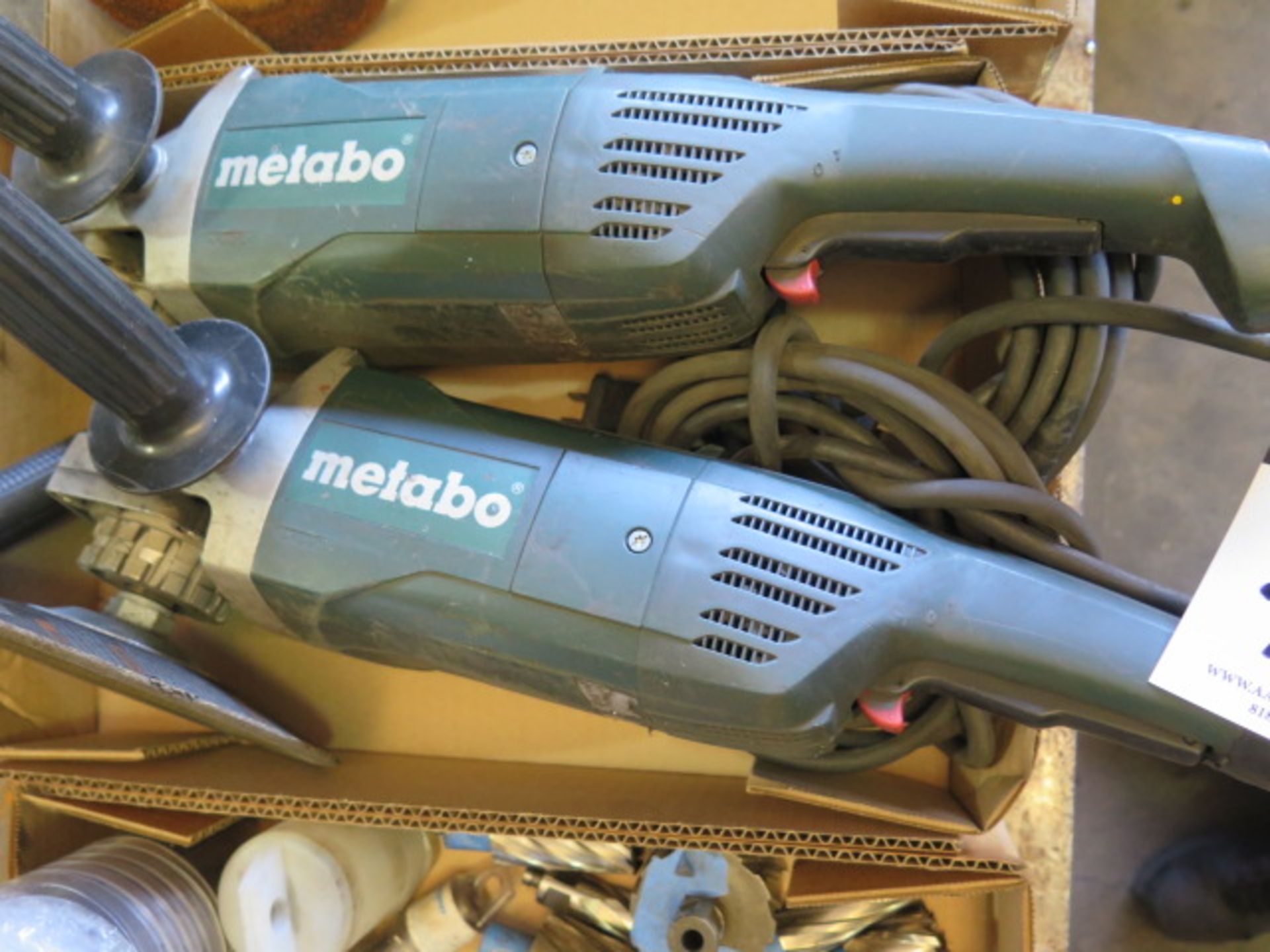 Metabo Angle Grinders (2) (SOLD AS-IS - NO WARRANTY) - Image 3 of 5