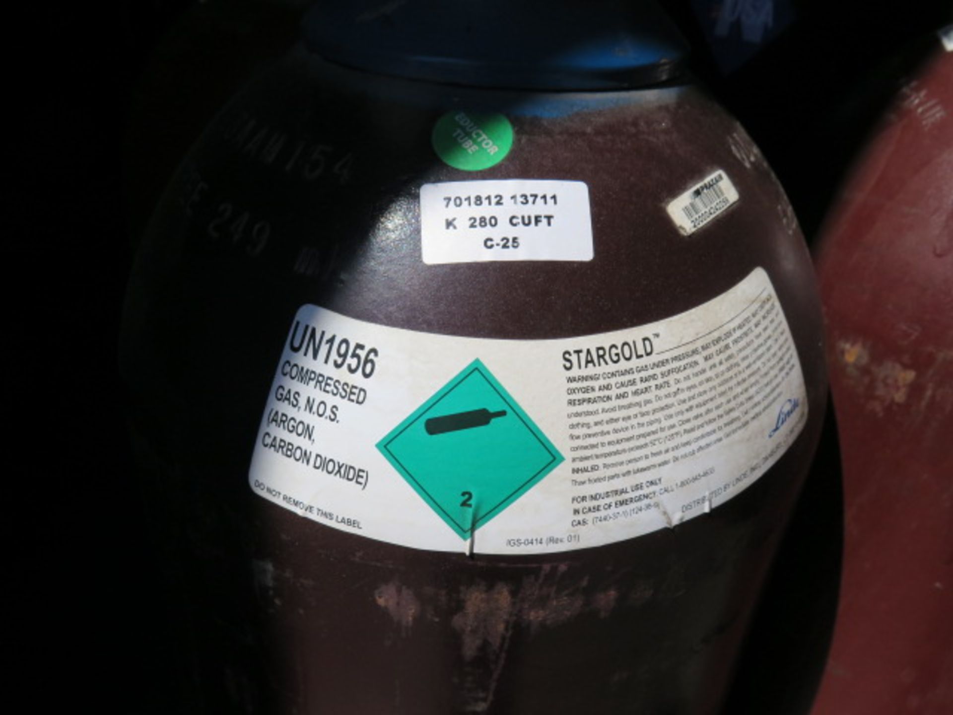 Welding Gas Cylinders (4) (SOLD AS-IS - NO WARRANTY) - Image 5 of 5