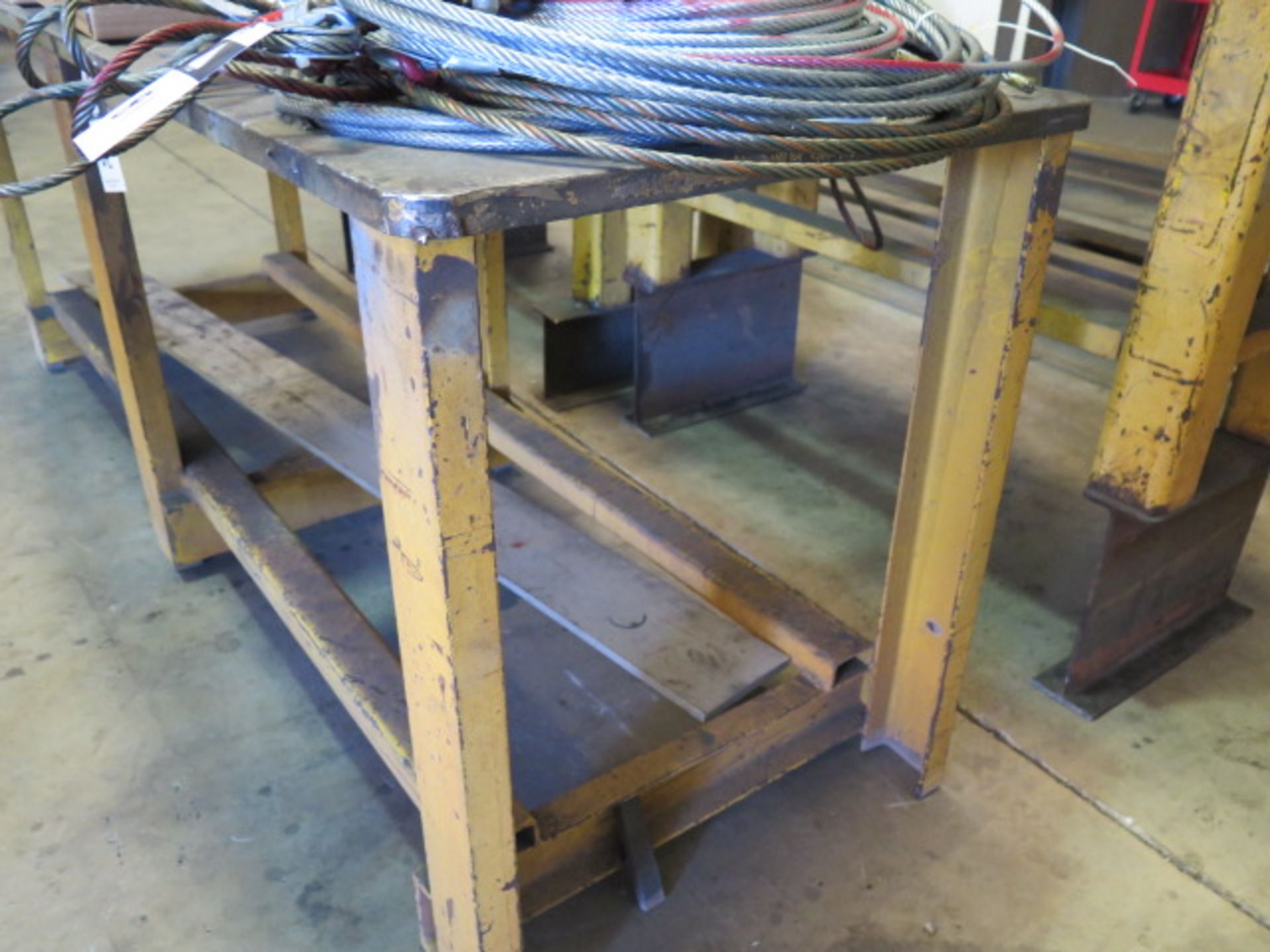 26" x 84" Steel welding Table (SOLD AS-IS - NO WARRANTY) - Image 2 of 6