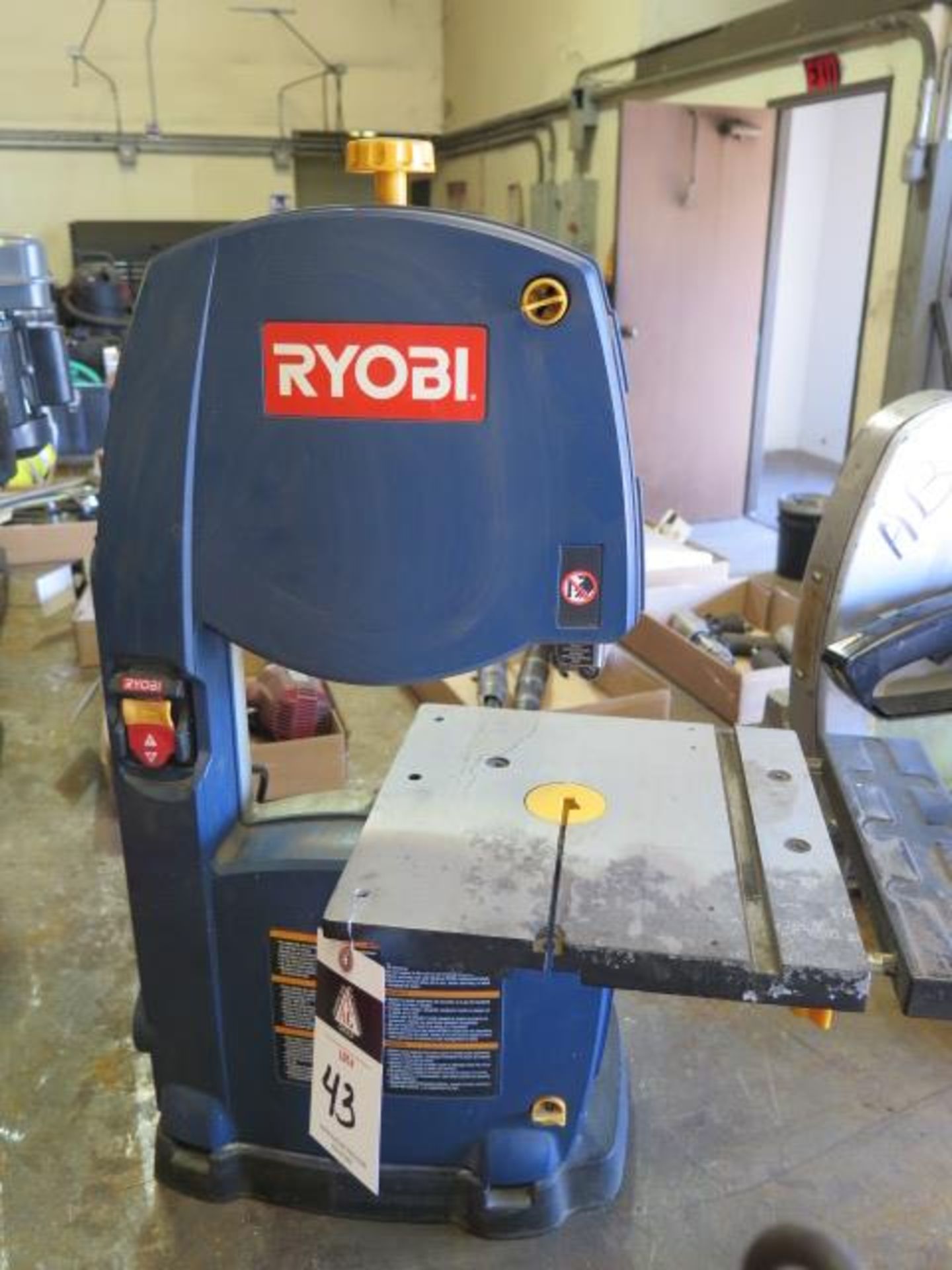 Ryobi Bench Model Vertical Band Saw (SOLD AS-IS - NO WARRANTY)