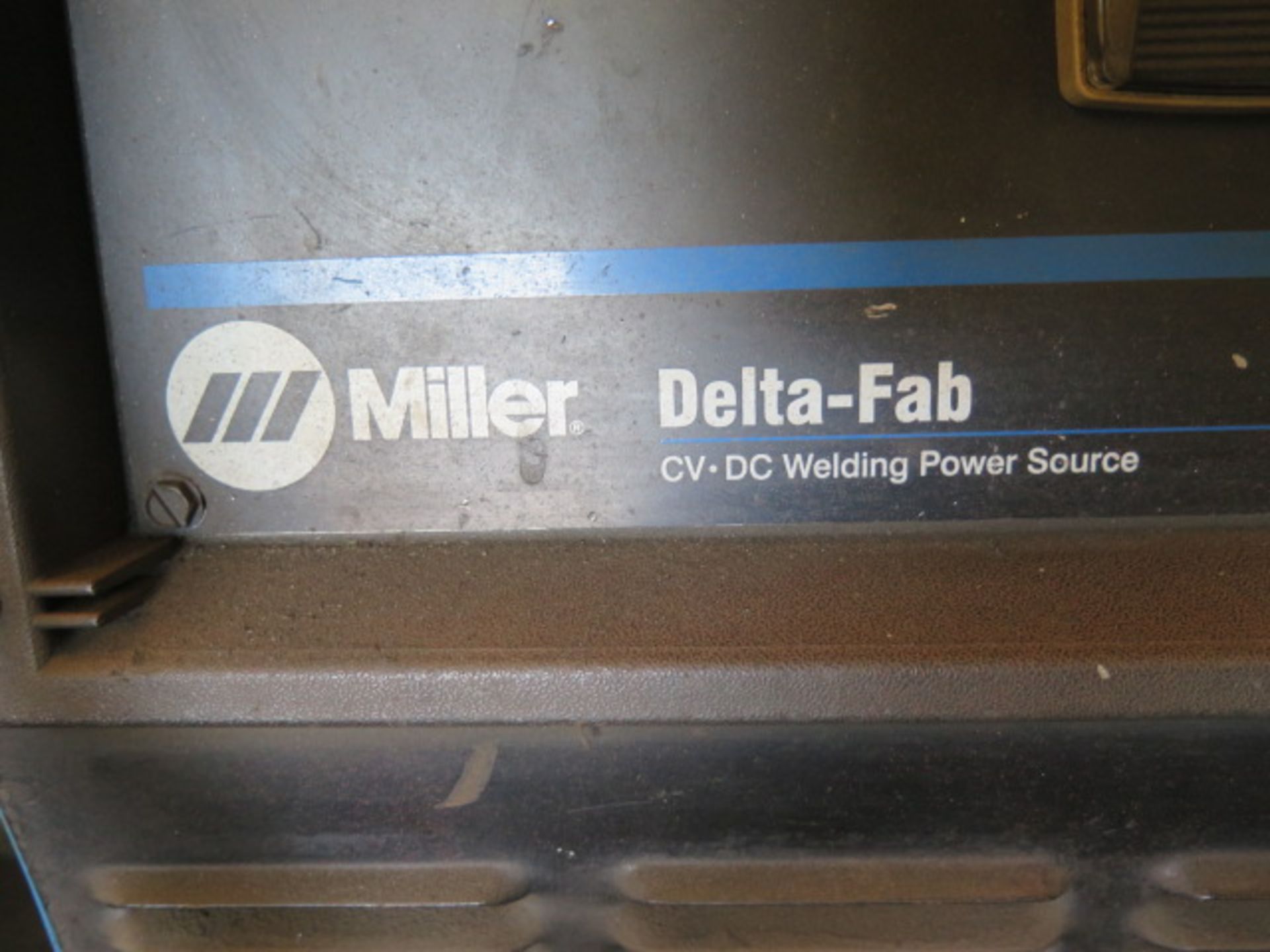 Miller Delta-Fab CV-DC Arc Welding Power Source w/ Miller 24A Wire Feeder (SOLD AS-IS - NO - Image 10 of 10