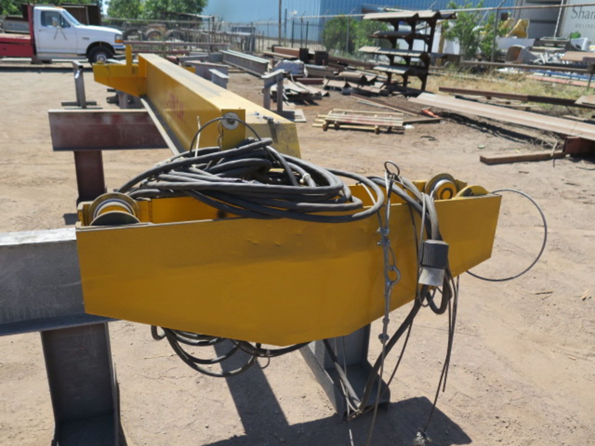 2-Ton Cap 12' Rolling Gantry Cranes (2) w/ Electric Hoists (SOLD AS-IS - NO WARRANTY) - Image 8 of 21