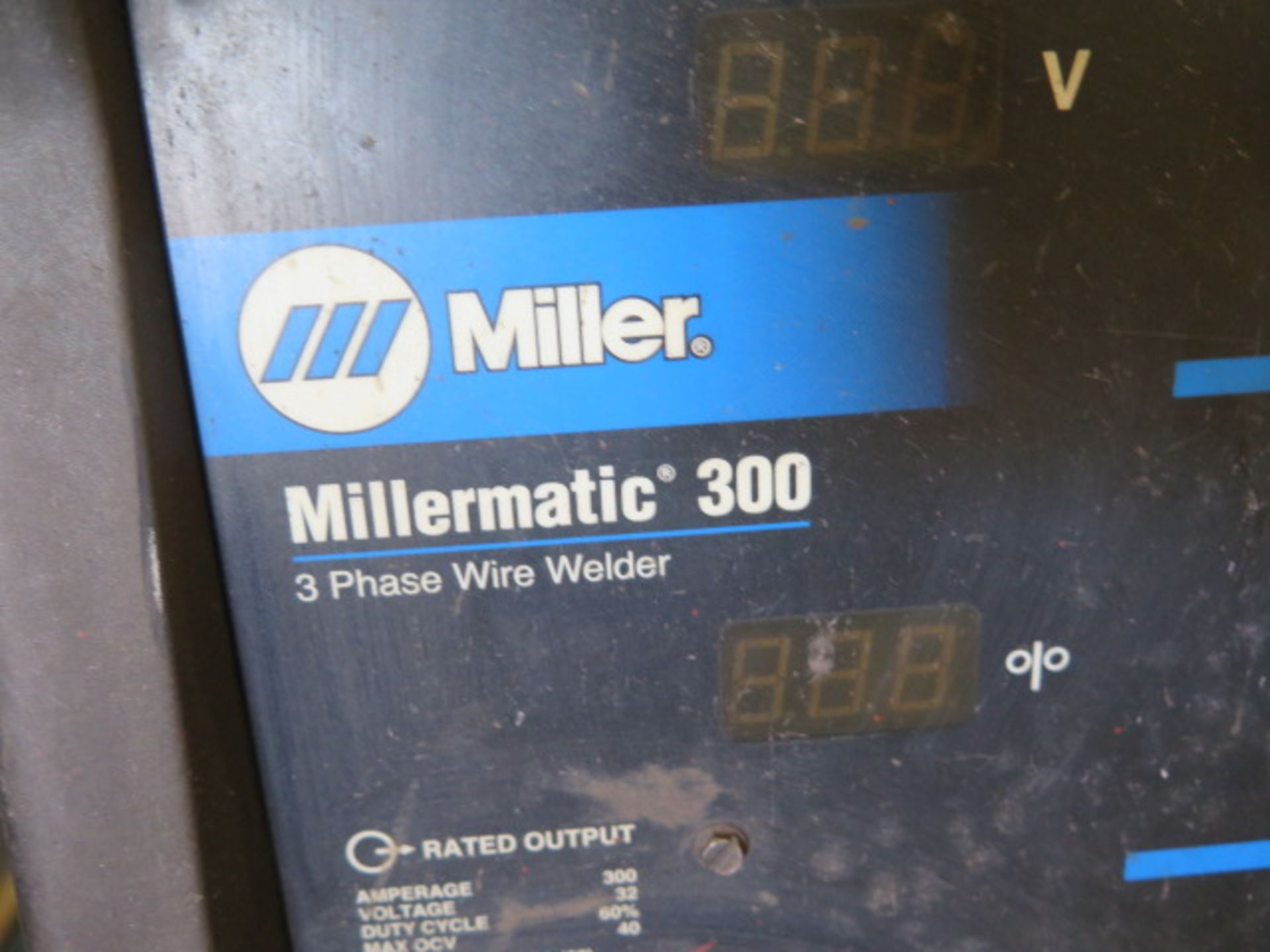 Miller Millermatic 300 Arc Welding Power Source / Wire Feeder (SOLD AS-IS - NO WARRANTY) - Image 6 of 6