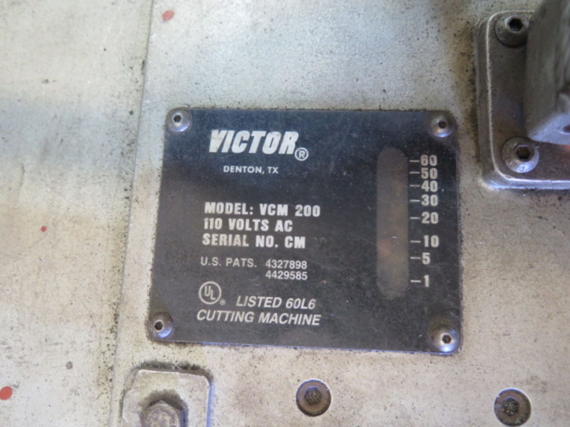 Victor VCM200 Track Burner (SOLD AS-IS - NO WARRANTY) - Image 6 of 6