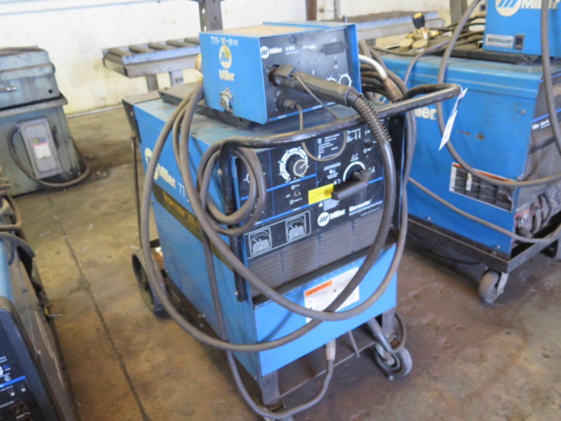 Miller Shomaster 300 CC/CV-AC/DC Arc Welding Power Source w/Miller S-22A Wire Feede, SOLD AS IS - Image 2 of 7