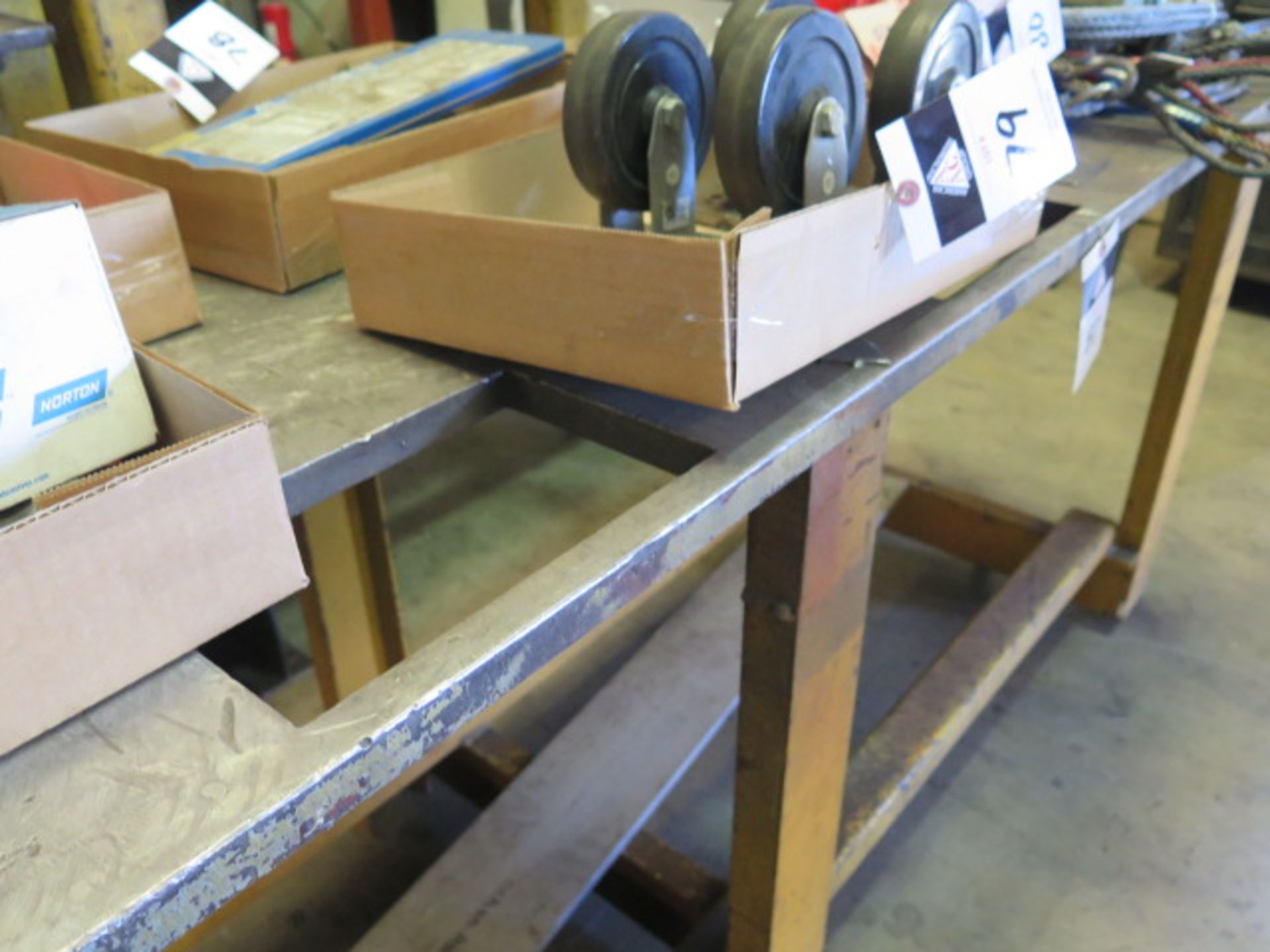 26" x 84" Steel welding Table (SOLD AS-IS - NO WARRANTY) - Image 5 of 6