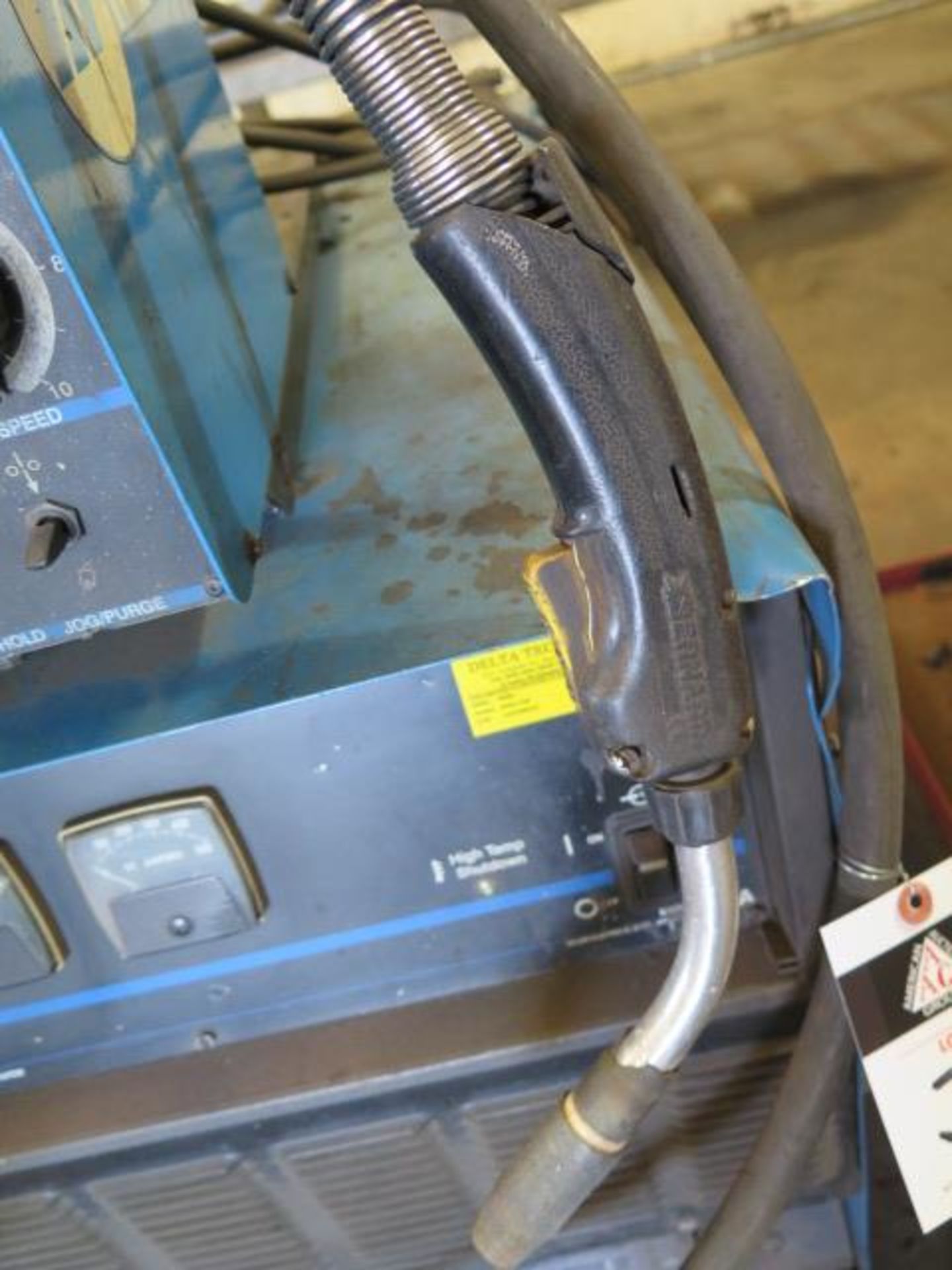Miller Delta-Fab CV-DC Arc Welding Power Source w/ Miller 24A Wire Feeder (SOLD AS-IS - NO - Image 7 of 10