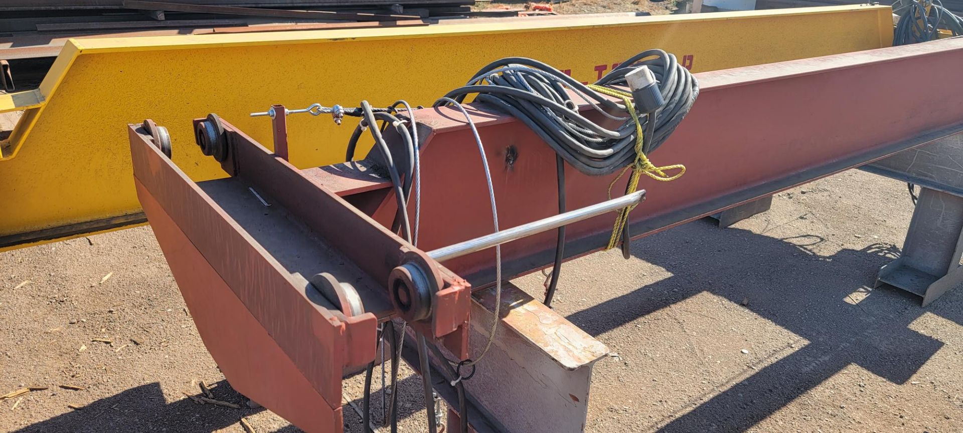 2-Ton Cap 12' Rolling Gantry Cranes (2) w/ Electric Hoists (SOLD AS-IS - NO WARRANTY) - Image 20 of 21