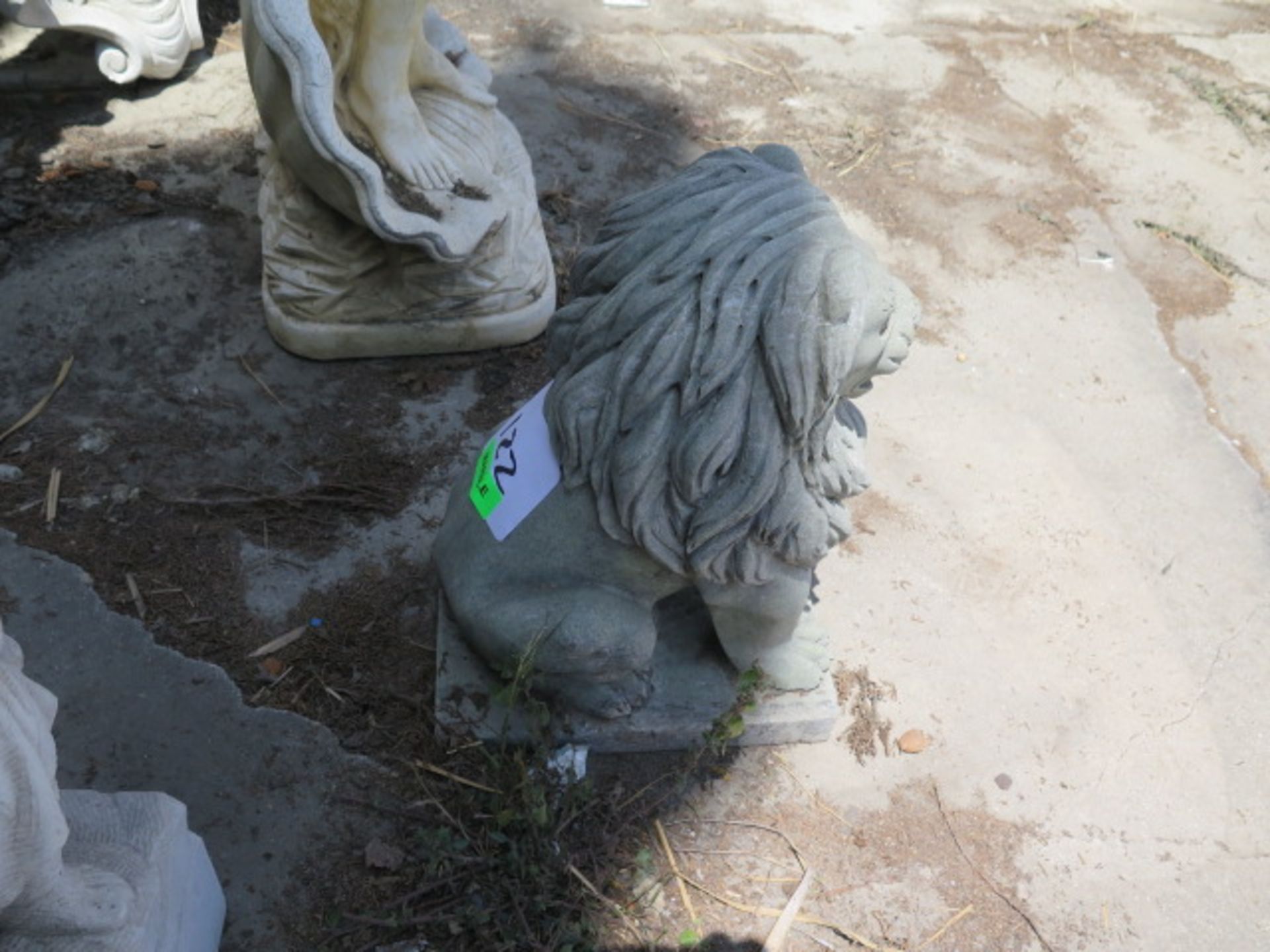 Marble Lion Statue (SOLD AS-IS - NO WARRANTY) - Image 3 of 4