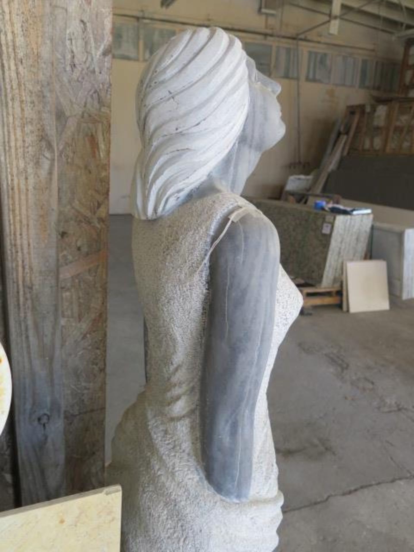 Marble Woman Statue (SOLD AS-IS - NO WARRANTY) - Image 7 of 8