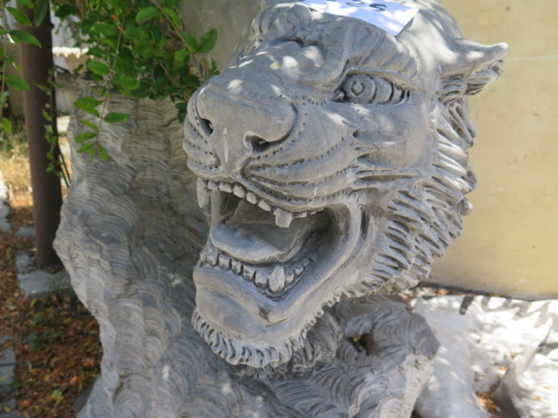 Granite Tiger Statue (SOLD AS-IS - NO WARRANTY) - Image 6 of 8