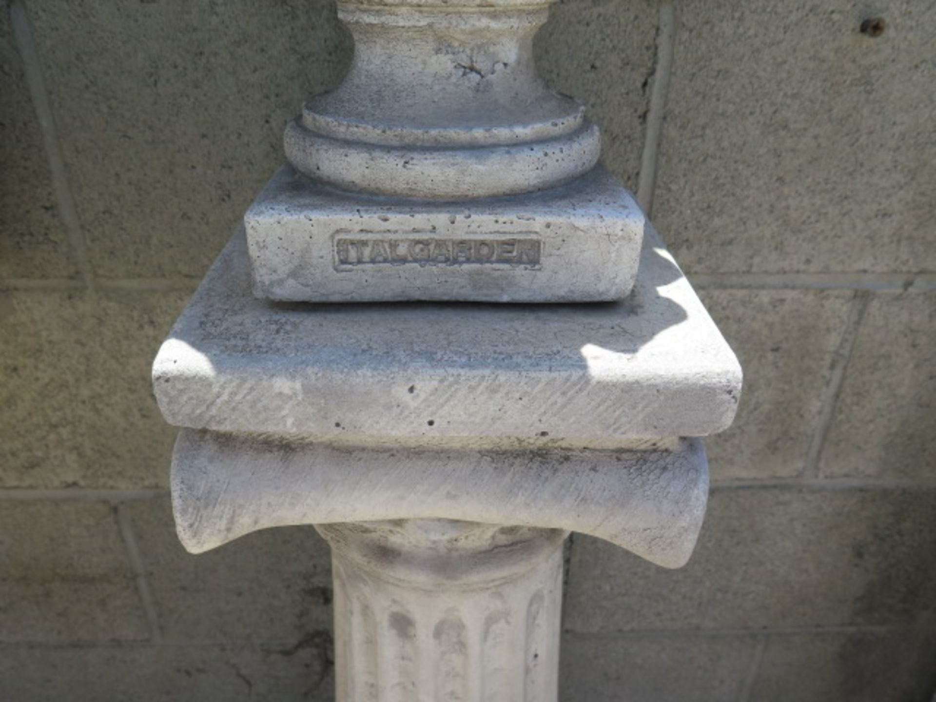 Pillars w/ Ornamental Tops (2) (SOLD AS-IS - NO WARRANTY) - Image 6 of 7