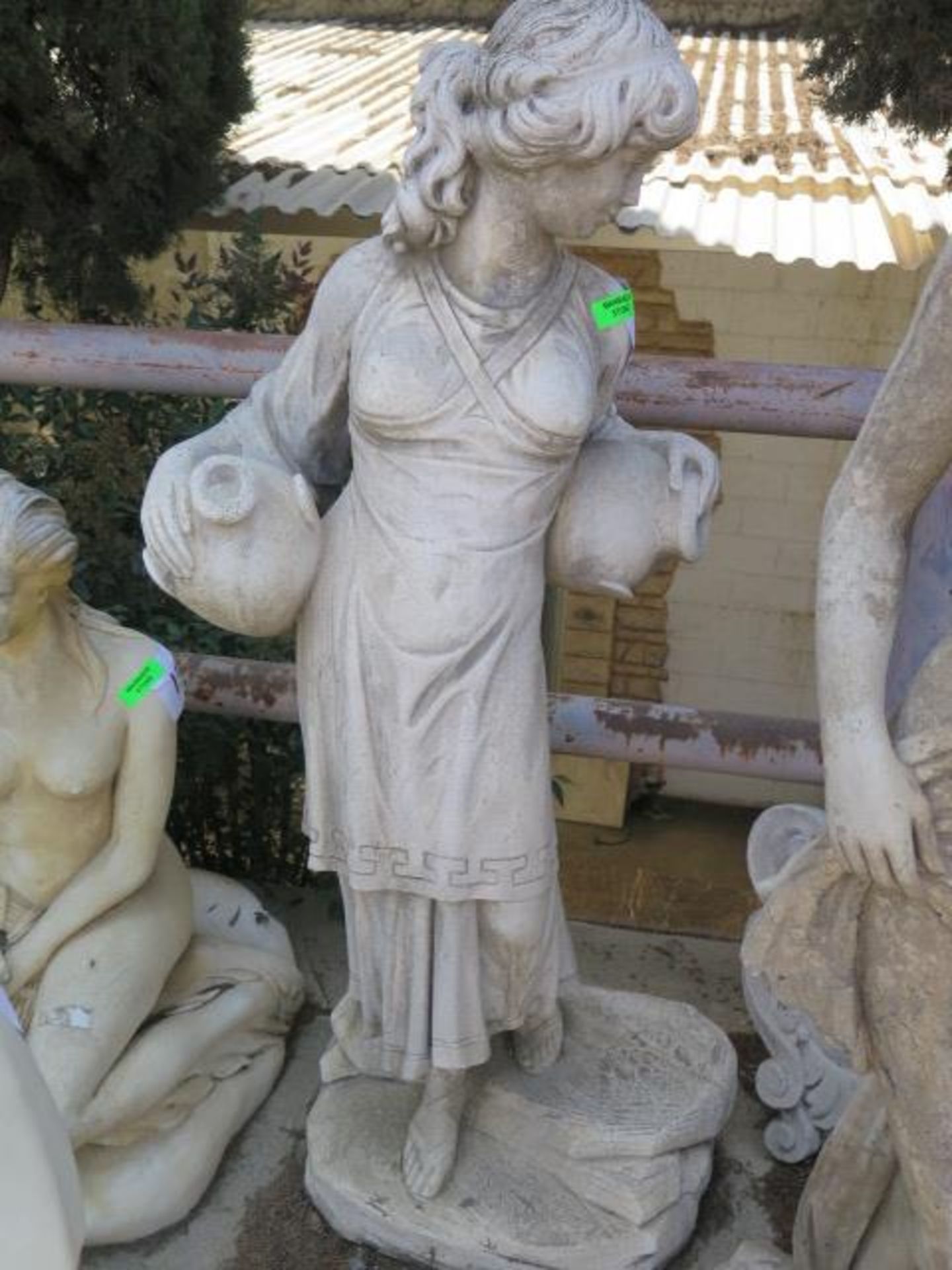 Greek ""Woman with Jars"" Statue (SOLD AS-IS - NO WARRANTY)