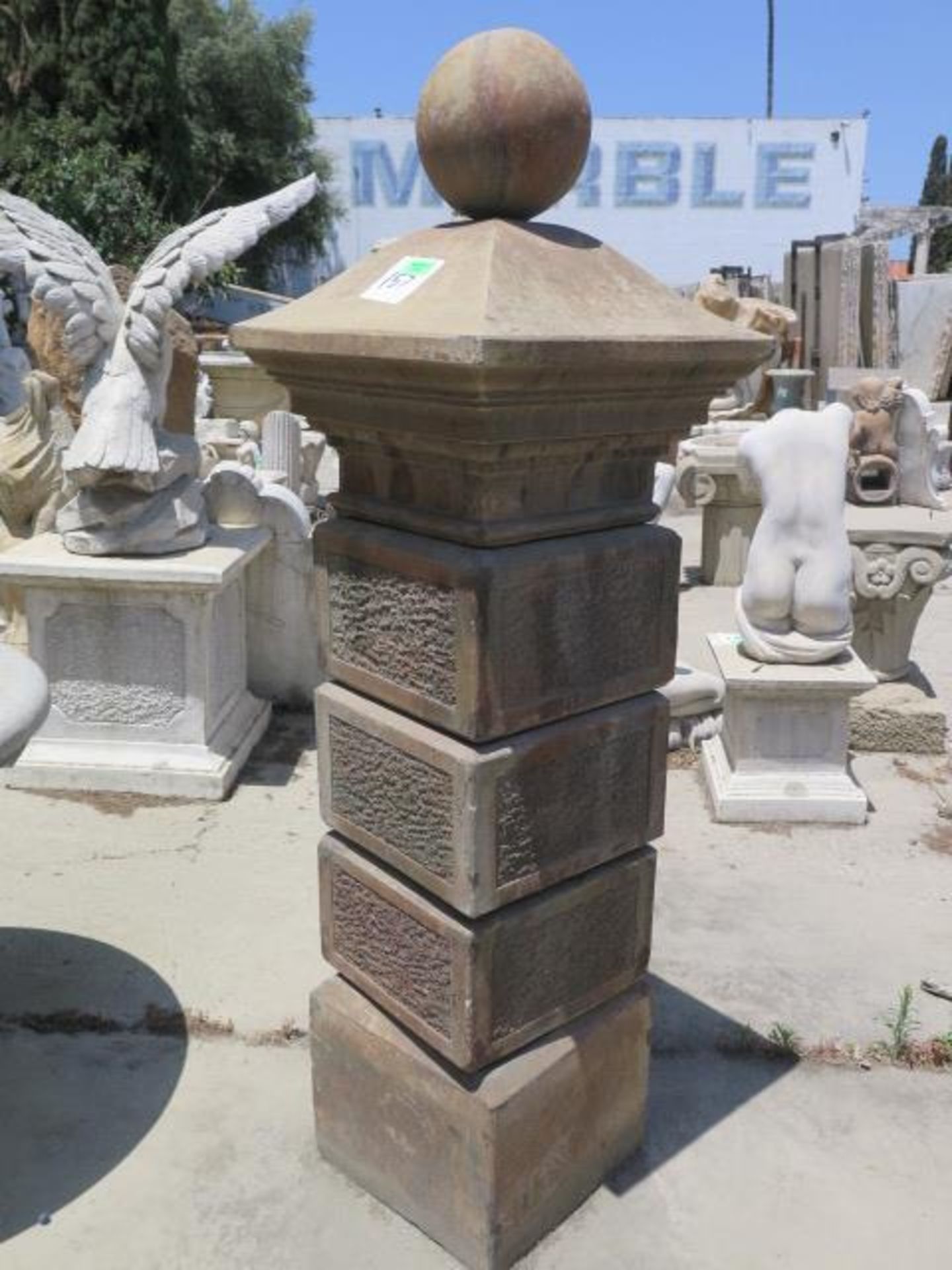 Asian Style Pillar (SOLD AS-IS - NO WARRANTY)