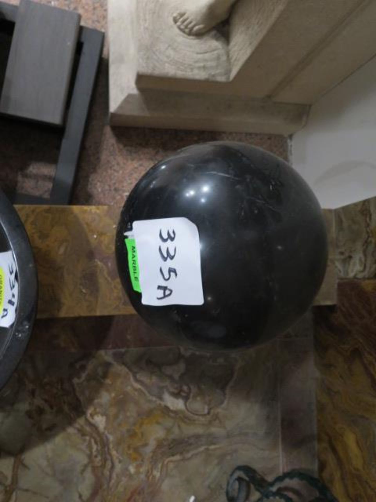 Marble Sphere and Bookends (SOLD AS-IS - NO WARRANTY) - Image 9 of 11