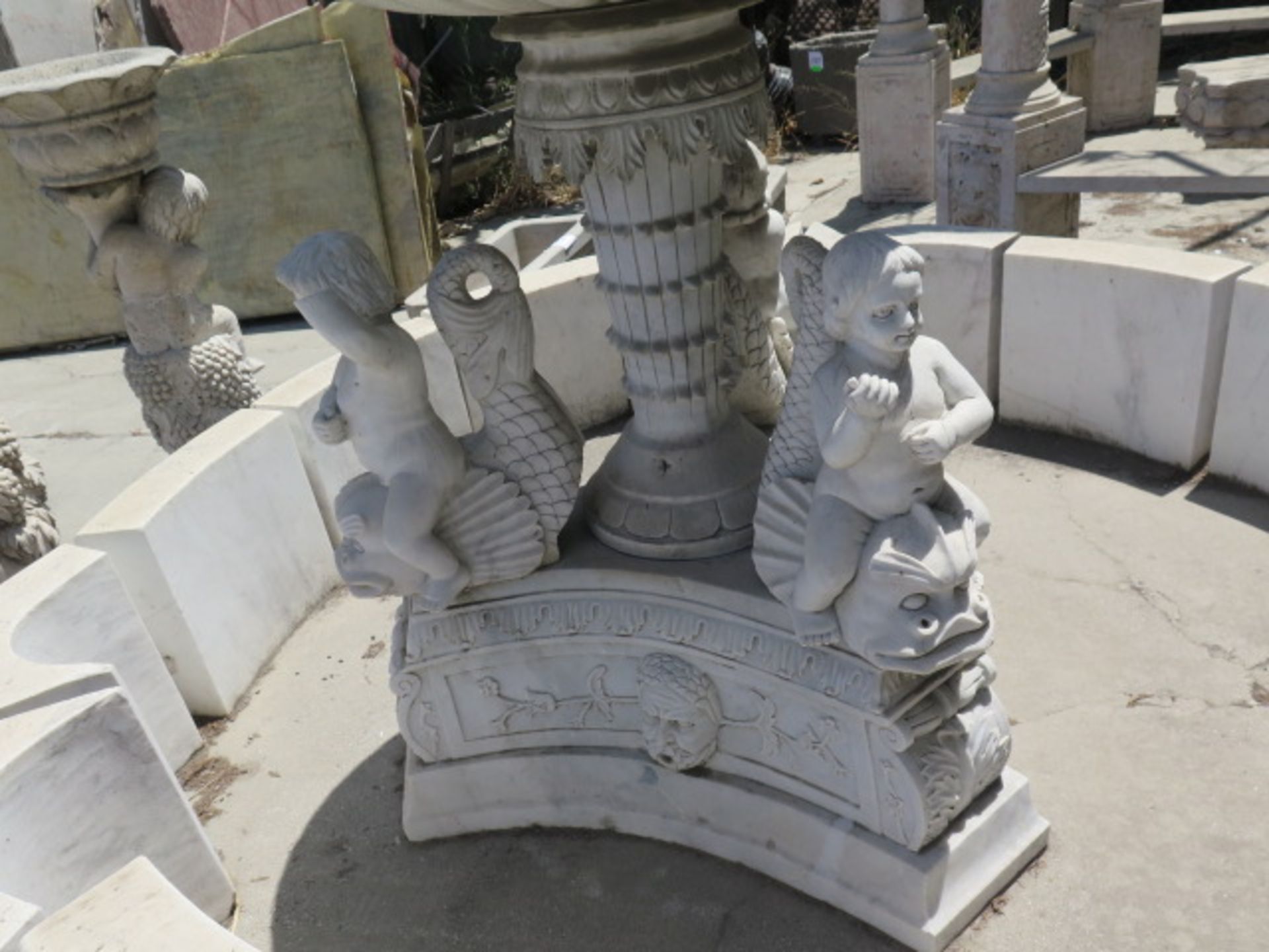 Marble Water Fountain (Large) (SOLD AS-IS - NO WARRANTY) - Image 5 of 13