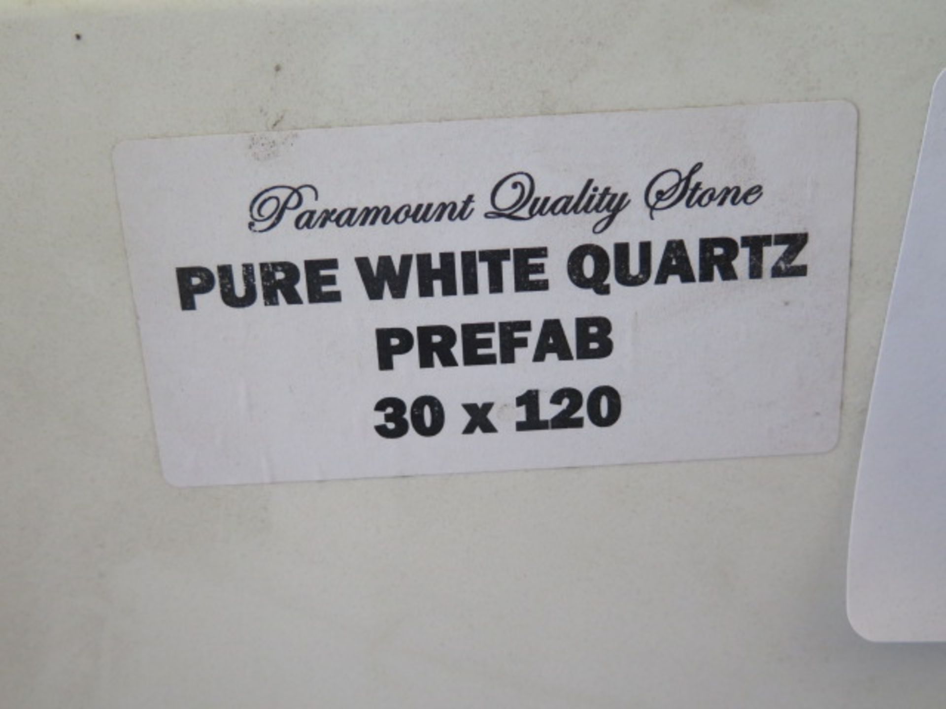 Pure White Quartz Pre-Fab Counter Tops (5) (SOLD AS-IS - NO WARRANTY) - Image 5 of 5