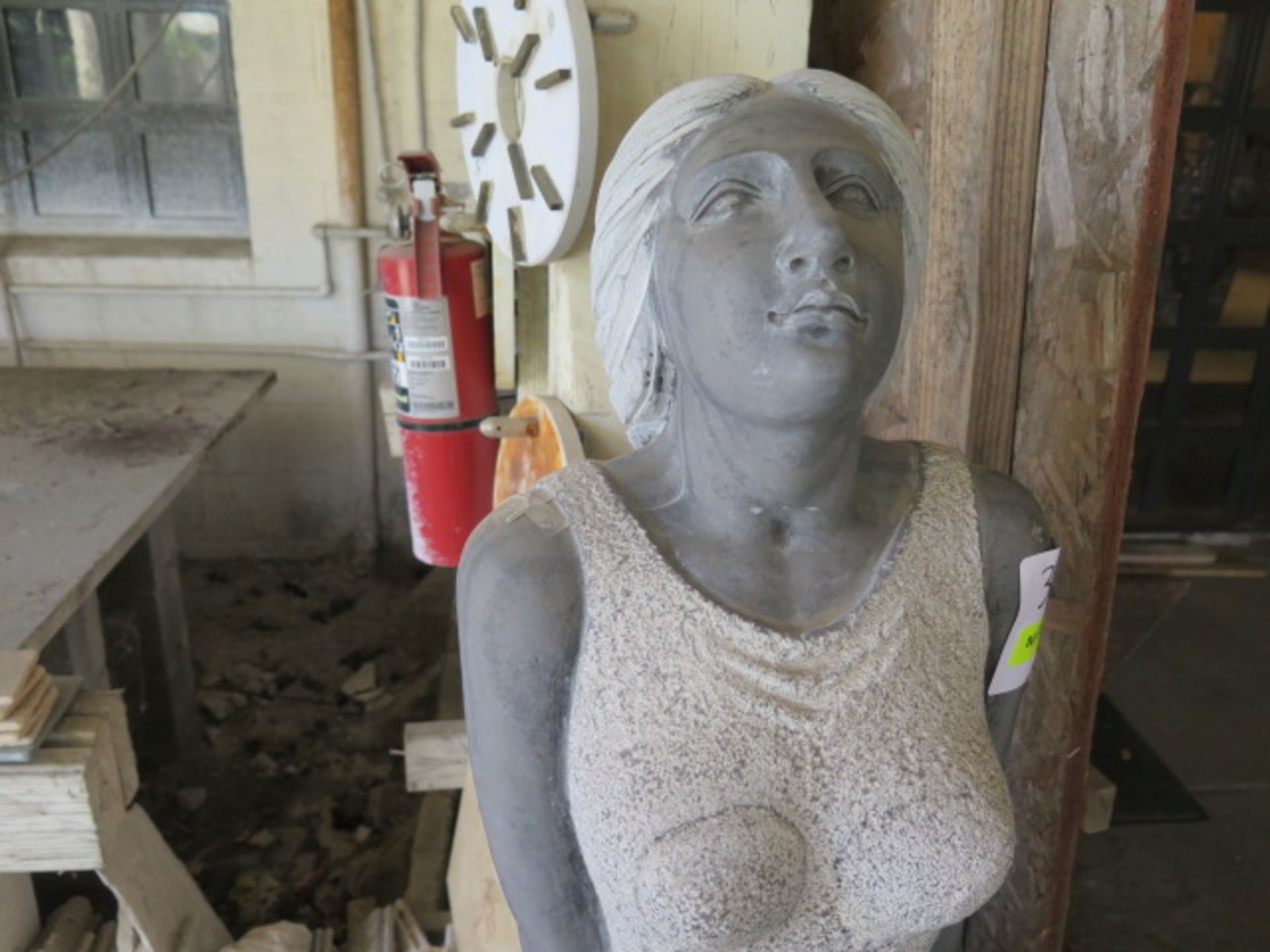 Marble Woman Statue (SOLD AS-IS - NO WARRANTY) - Image 4 of 8