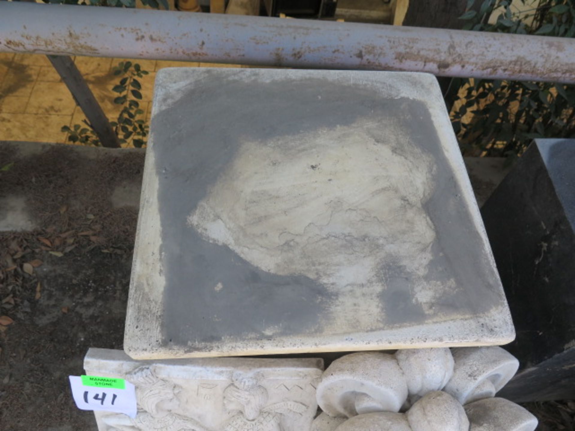 Marble and Granite Pedestal Bases (2) (SOLD AS-IS - NO WARRANTY) - Image 5 of 5