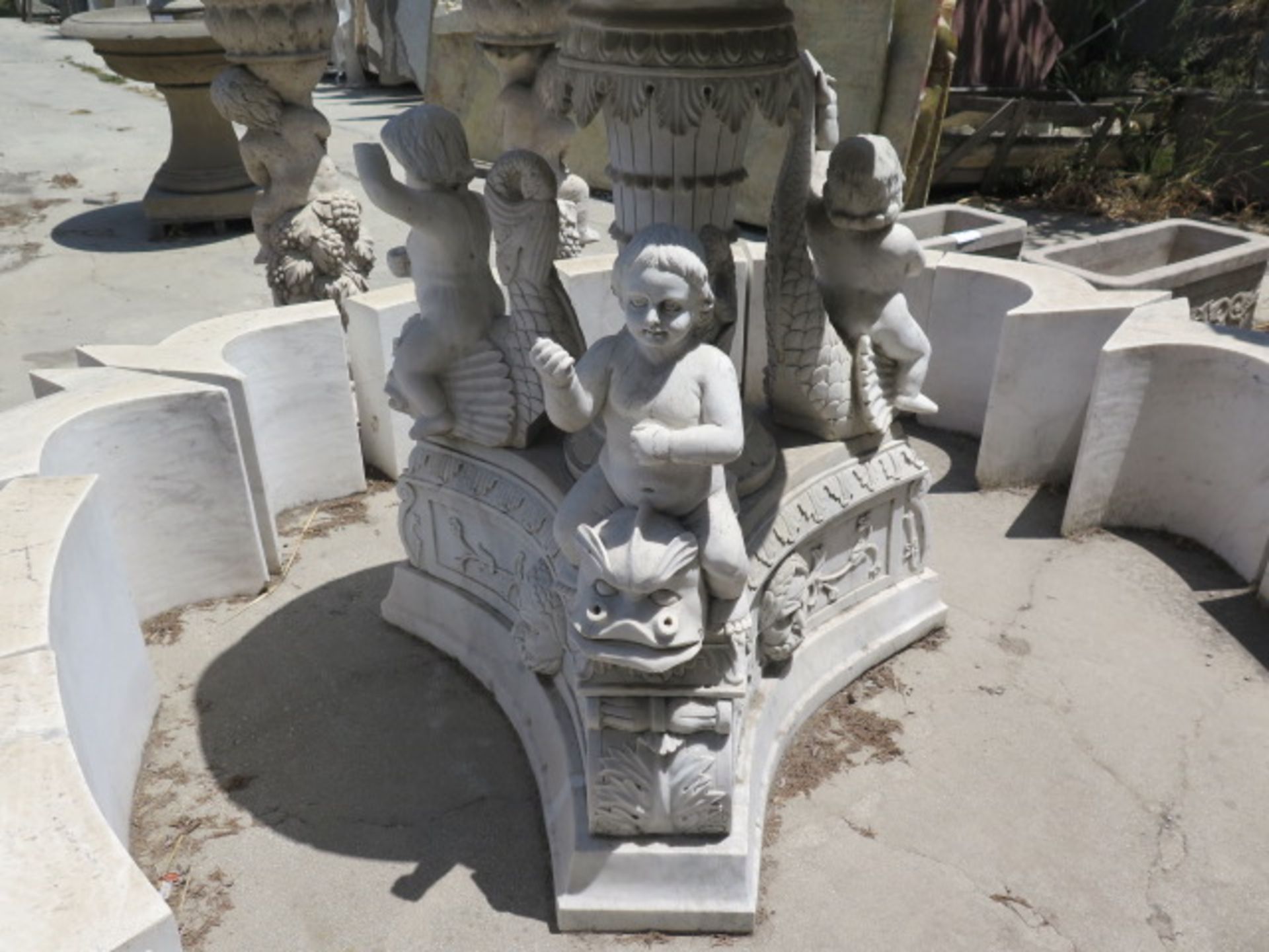 Marble Water Fountain (Large) (SOLD AS-IS - NO WARRANTY) - Image 4 of 13