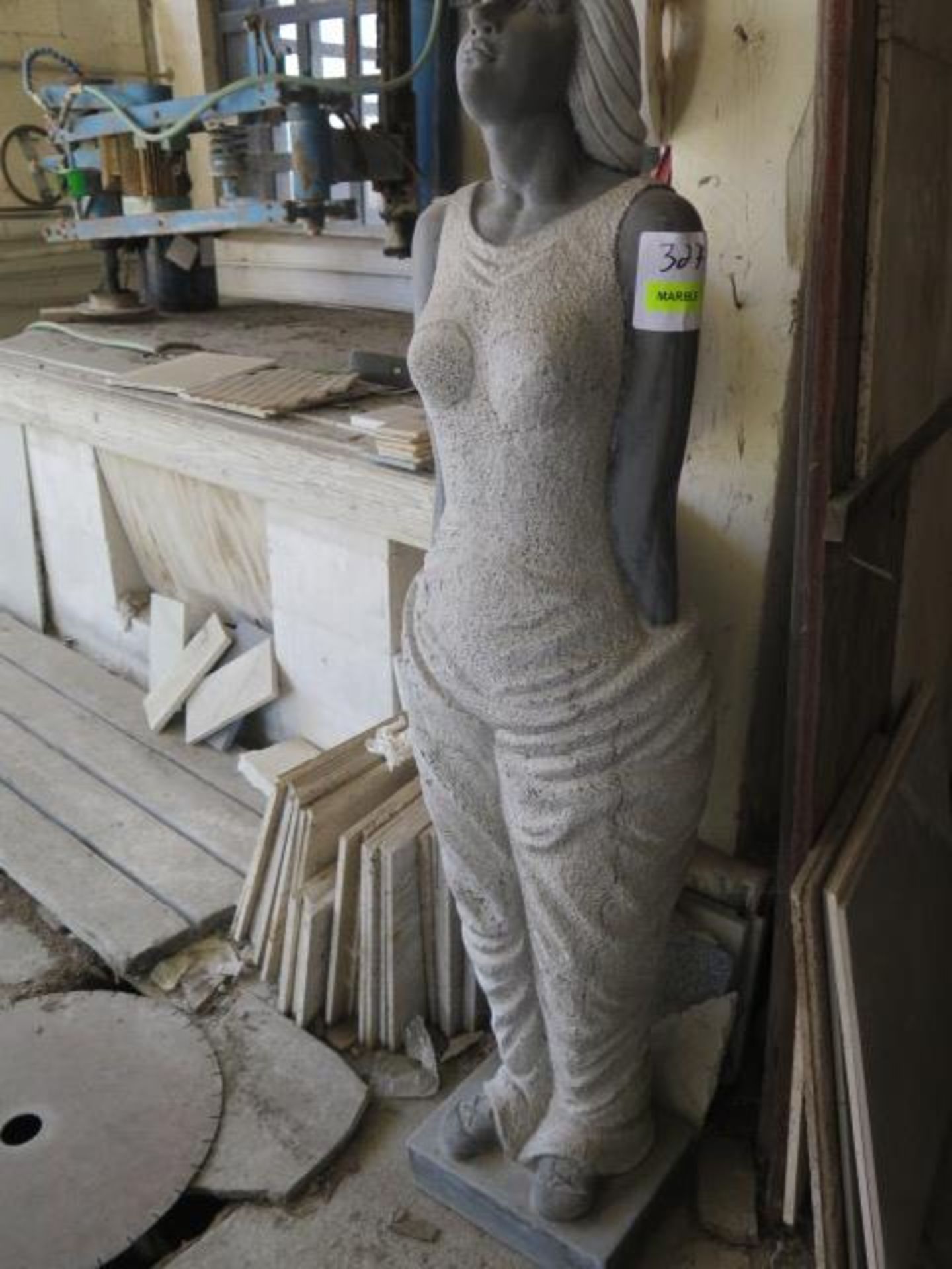 Marble Woman Statue (SOLD AS-IS - NO WARRANTY) - Image 2 of 8