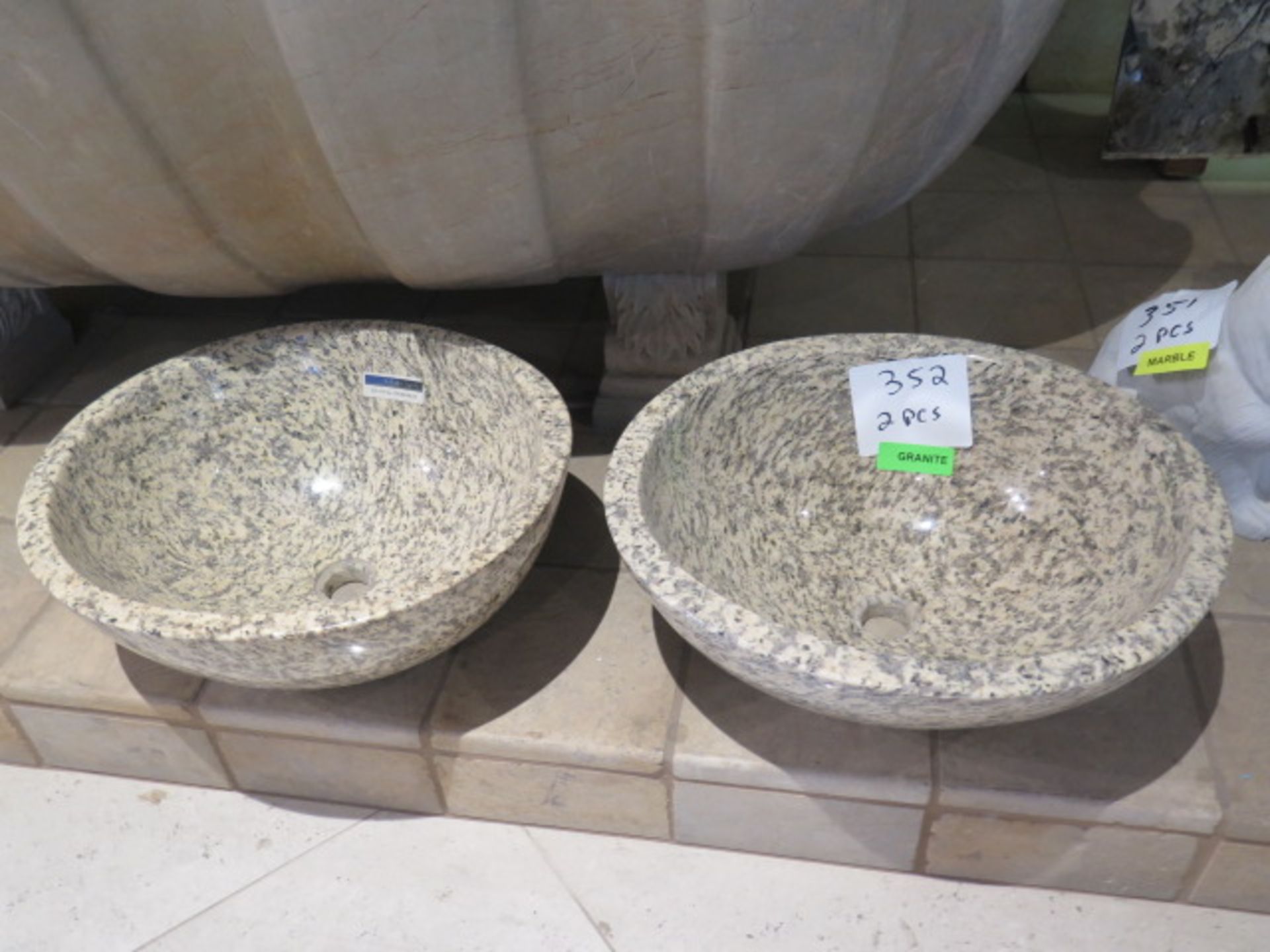 Granite Sink Basins (SOLD AS-IS - NO WARRANTY)