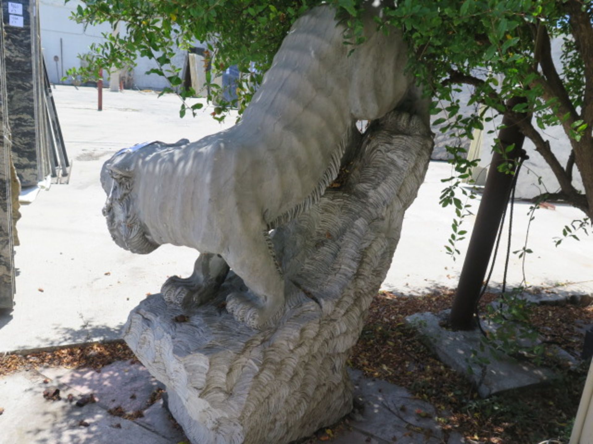 Granite Tiger Statue (SOLD AS-IS - NO WARRANTY) - Image 2 of 8