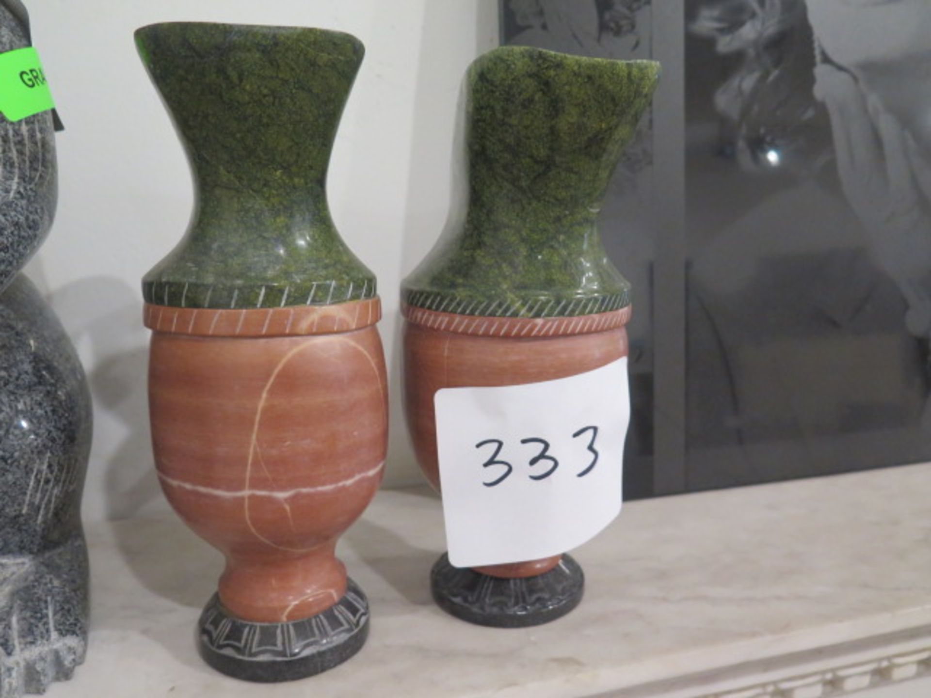 Marble Pitchers (2) (SOLD AS-IS - NO WARRANTY) - Image 4 of 5