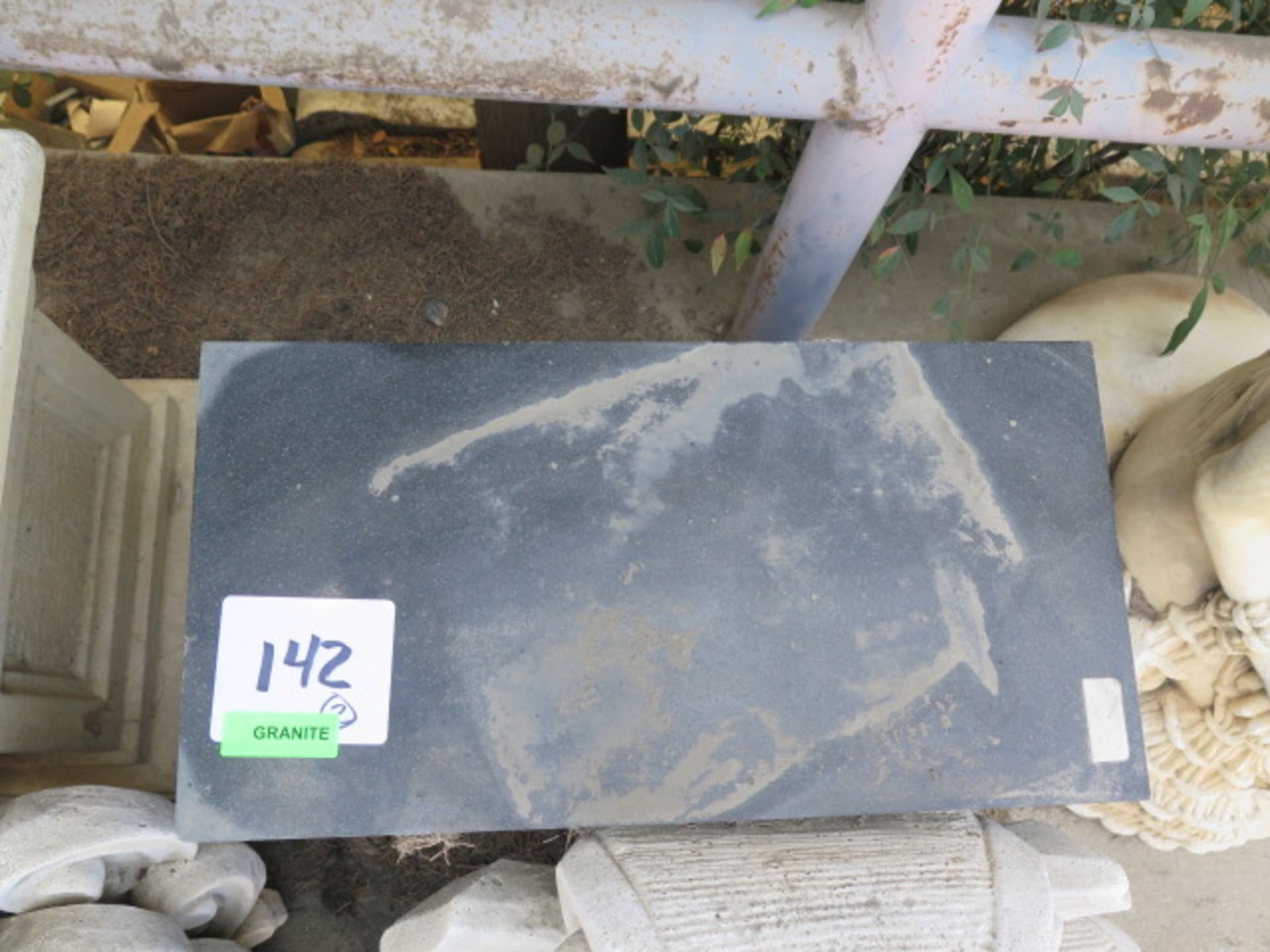 Marble and Granite Pedestal Bases (2) (SOLD AS-IS - NO WARRANTY) - Image 2 of 5