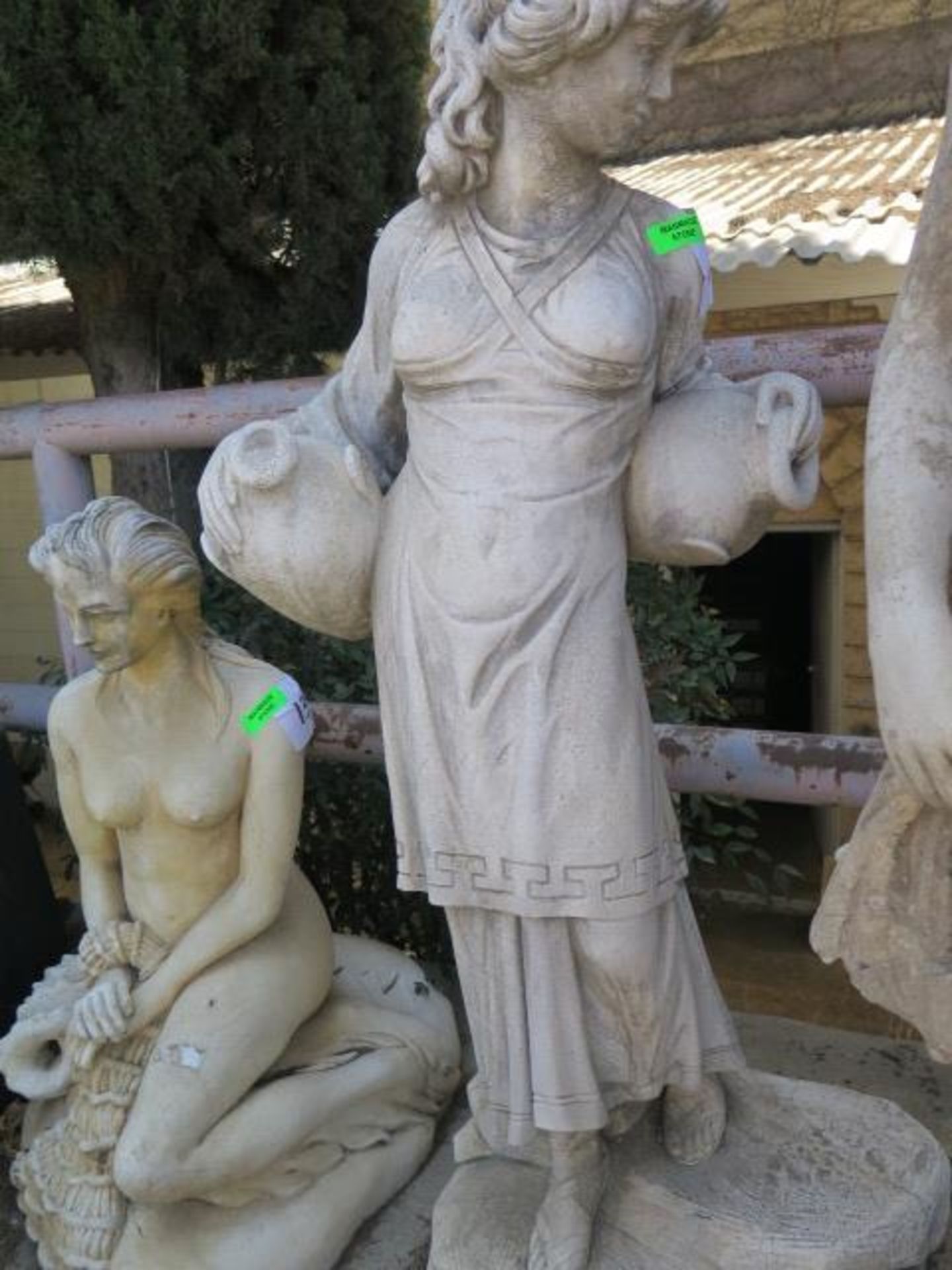 Greek ""Woman with Jars"" Statue (SOLD AS-IS - NO WARRANTY) - Image 2 of 5