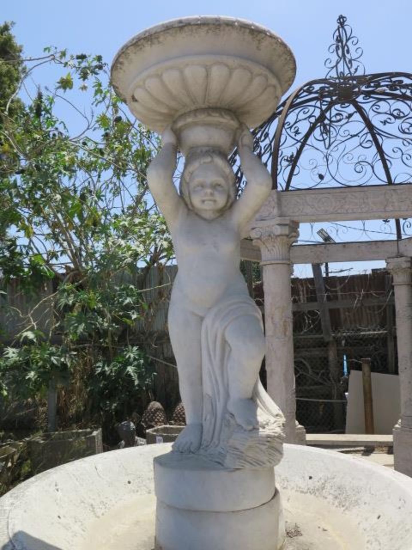 Marble Water Fountain (Large) (SOLD AS-IS - NO WARRANTY) - Image 9 of 13