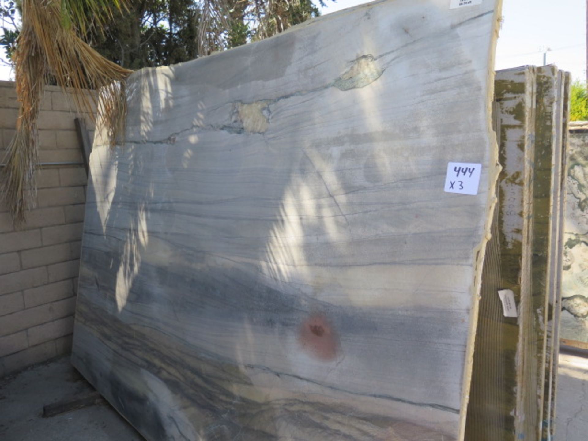Magma Blue Quartzite (3 Slabs) (SOLD AS-IS - NO WARRANTY)