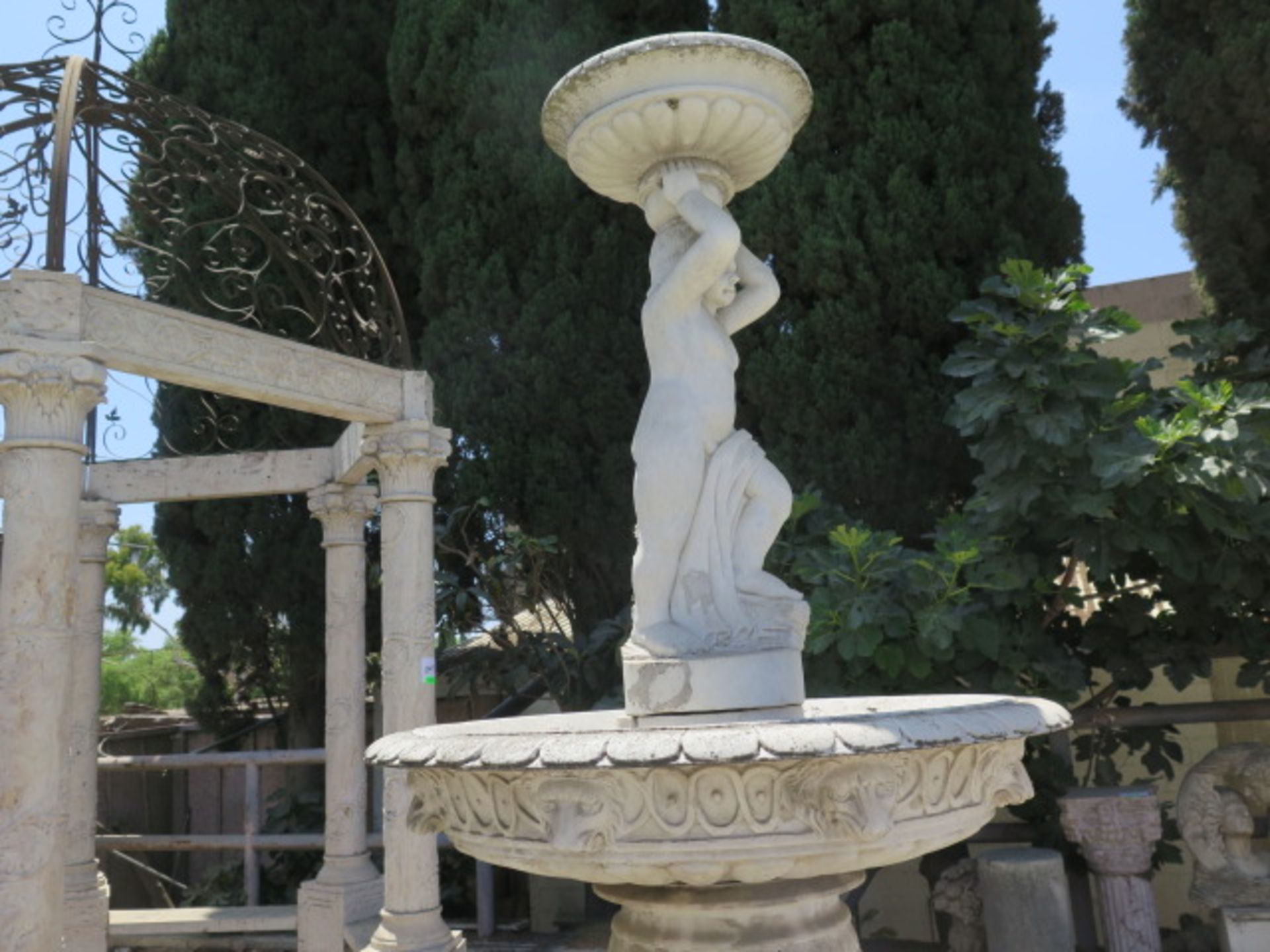 Marble Water Fountain (Large) (SOLD AS-IS - NO WARRANTY) - Image 8 of 13